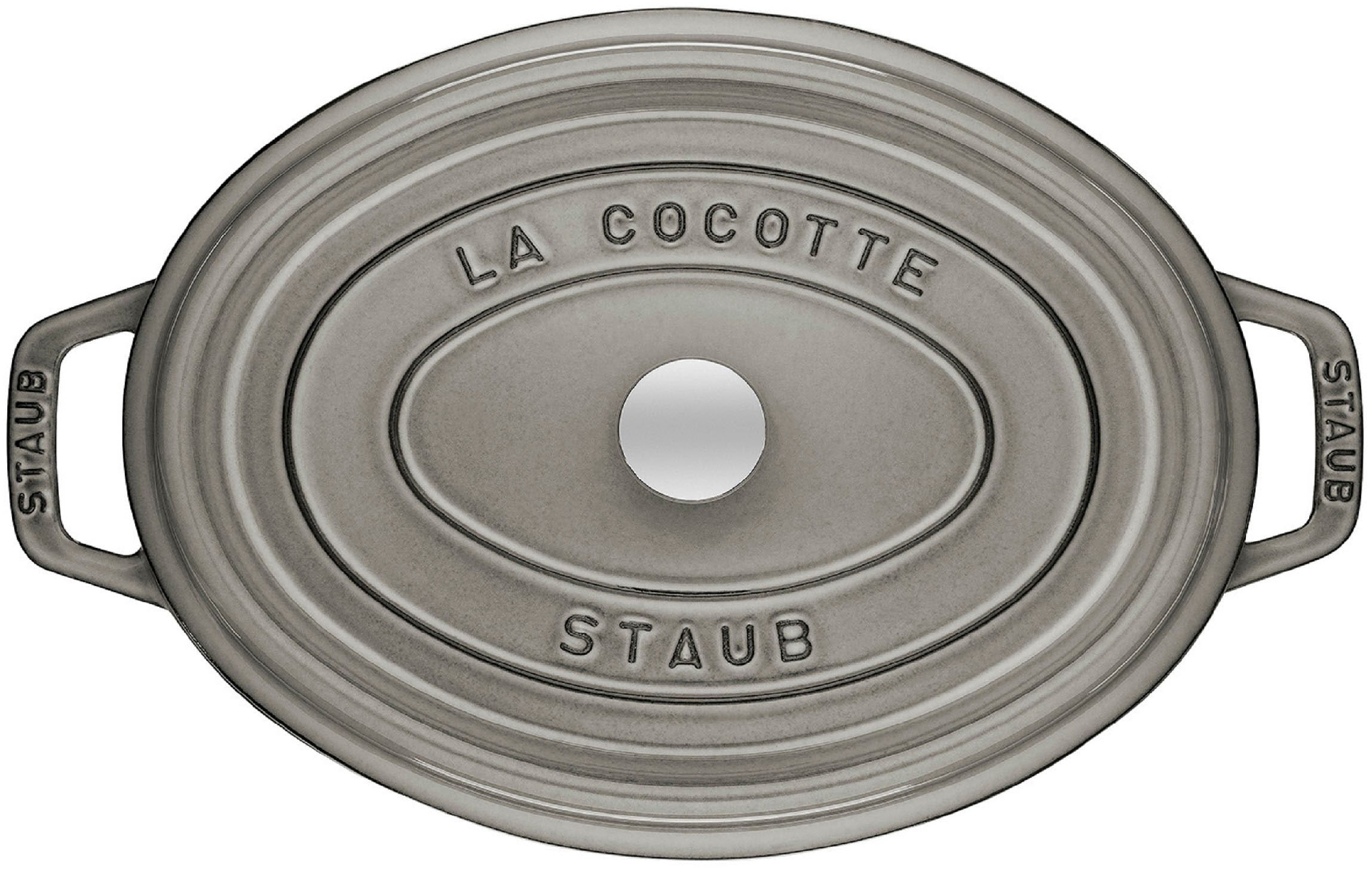 STAUB Bräter »Cocotte«, Gusseisen, (1 tlg.), robust, langlebig, perfekte Hitzeverteilung, Aromaregen-Deckel