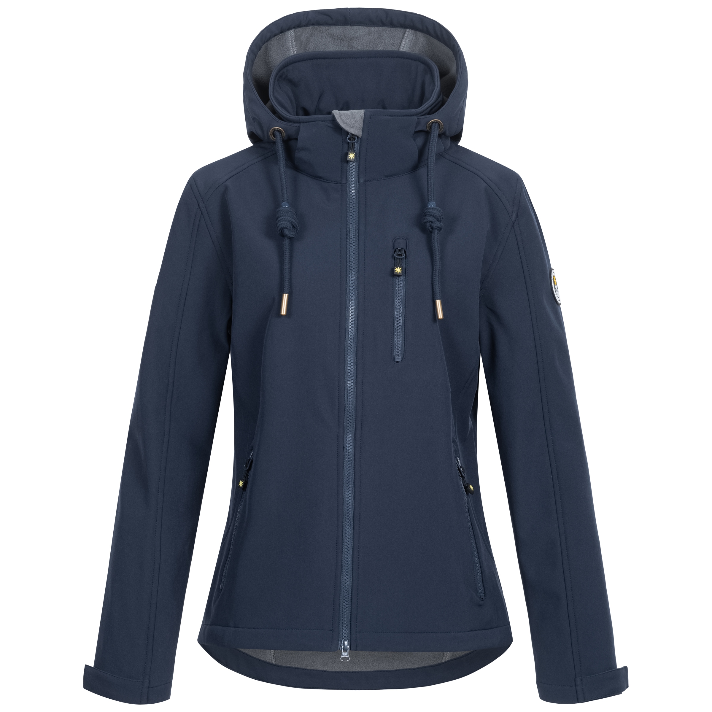 DEPROC Active Softshelljacke "ankerglutfreude WMN", mit abnehmbarer Kapuze günstig online kaufen