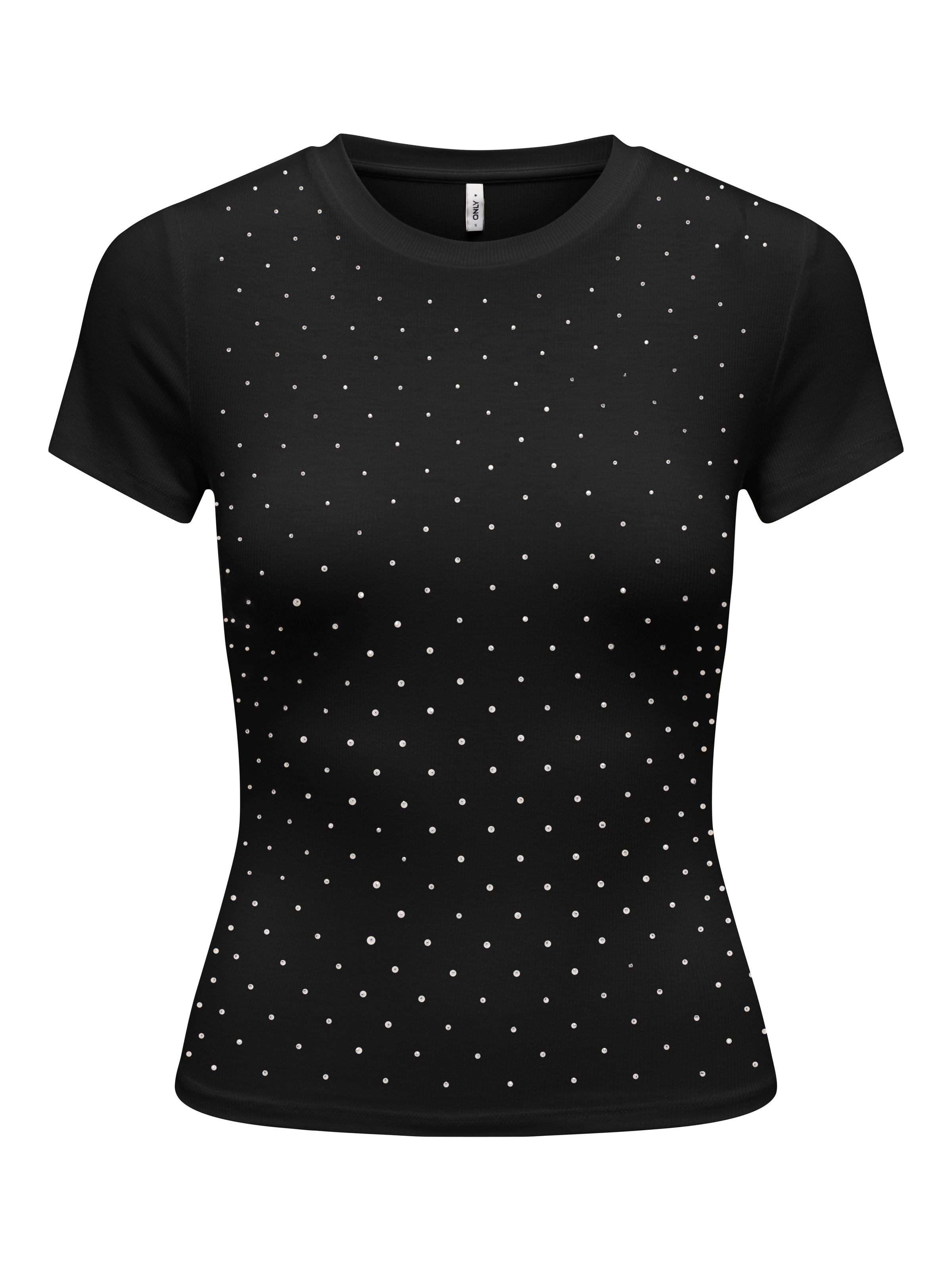 ONLY Kurzarmshirt "ONLARNHEM S/S RHINESTONE TOP JRS" günstig online kaufen