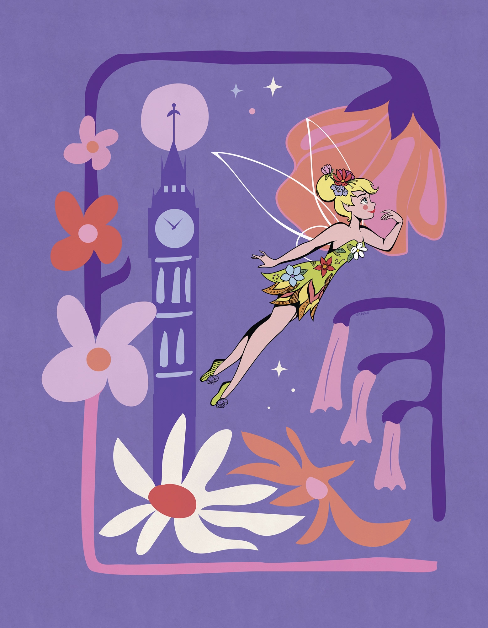 Komar Paveikslas ant drobės »Disney Tinker B...
