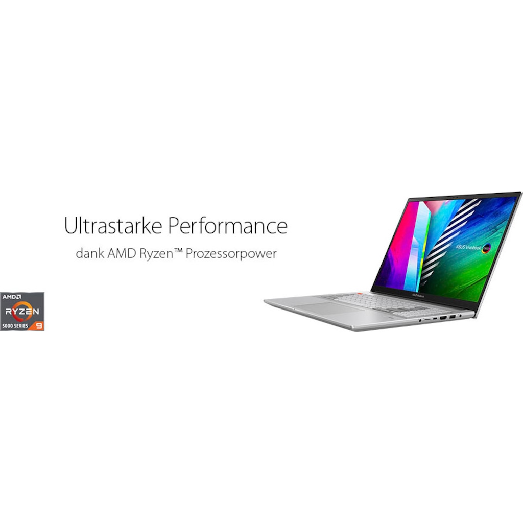 Asus Notebook »Vivobook Pro 16X OLED M7600QE-L2007W«, 40,6 cm, / 16 Zoll, AMD, Ryzen 7, GeForce RTX 3050 Ti, 1000 GB SSD