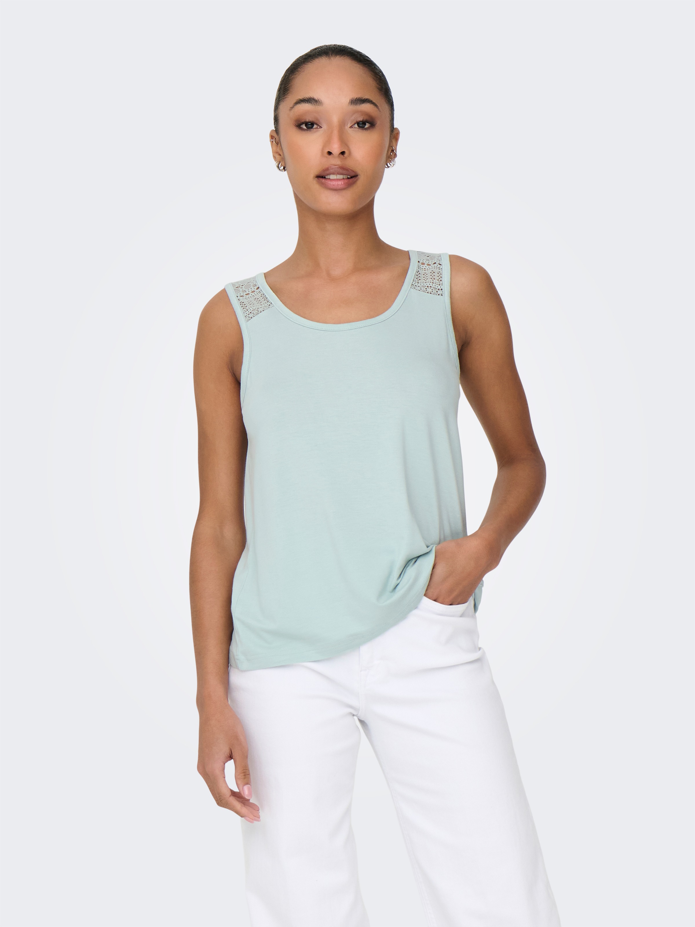 ONLY Blusenshirt "ONLJOJO S/L MOSTER TANK TOP JRS" günstig online kaufen