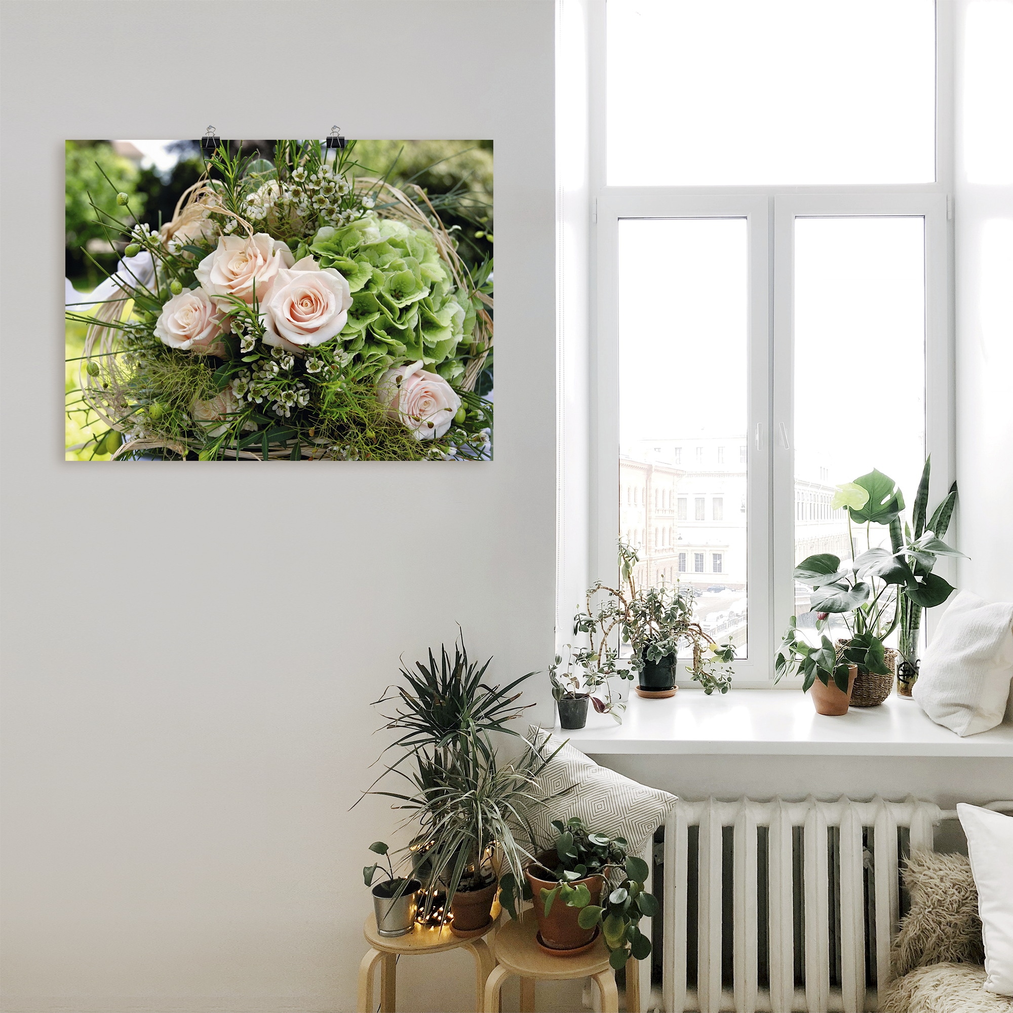 Artland Wandbild »Blumenstrauss«, Blumen, (1 St.), als Alubild, Outdoorbild, Leinwandbild, Poster in verschied. Größen