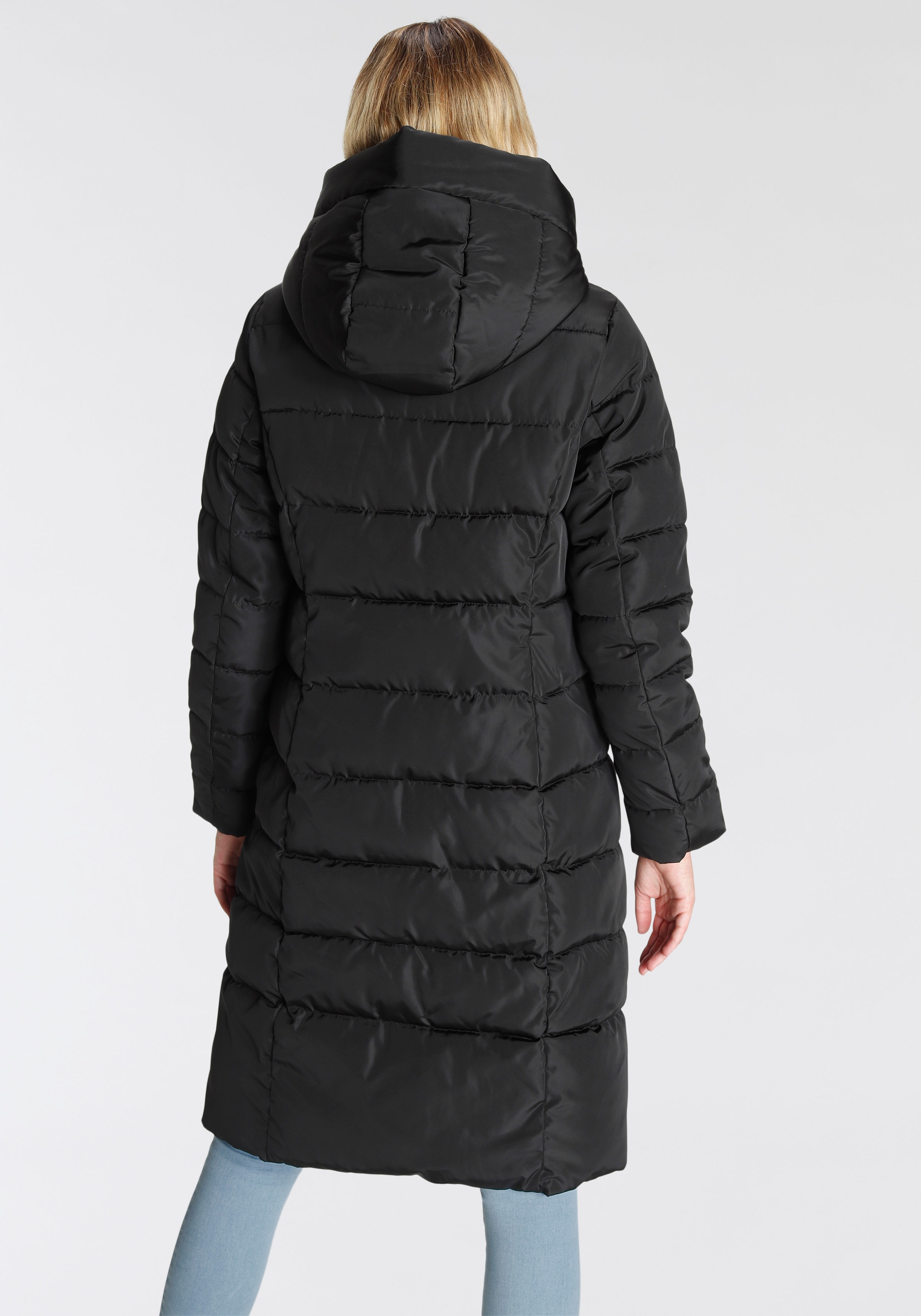Thumbnail - ONLY Steppmantel "ONLTINA – Puffermantel mit Premium-Füllung und verdecktem Zipper" regular fit, casual, Steppware, Kuns...