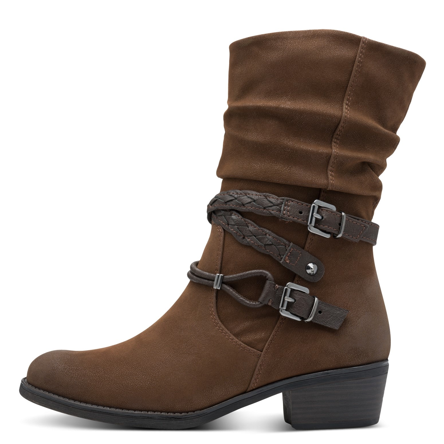 MARCO TOZZI Cowboy Stiefelette, mit schönen Zierriemchen