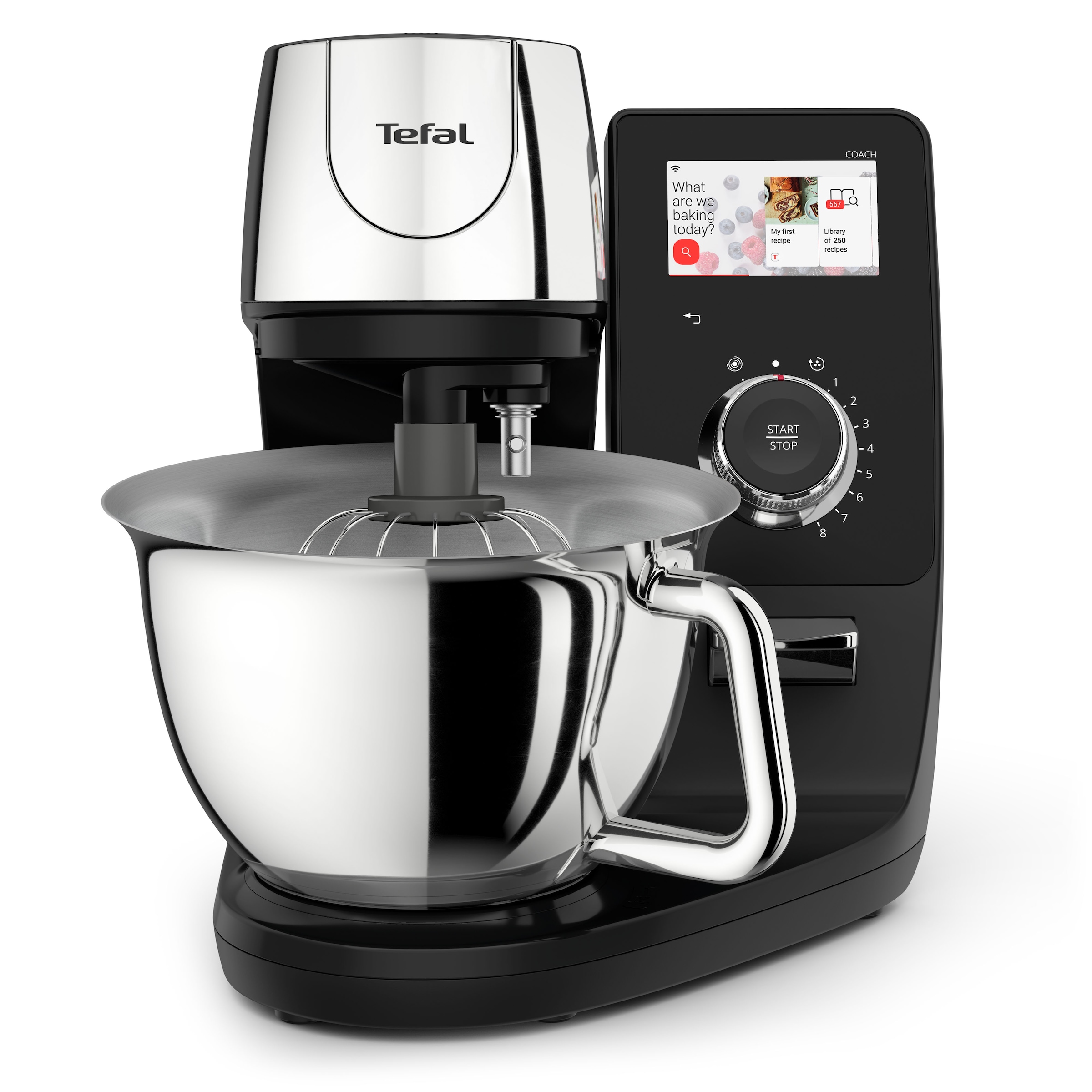 Tefal Küchenmaschine »QB950D I-Coach Touch«, 21 Automatikprogramme, intuitives digitales Coaching, Touchscreen