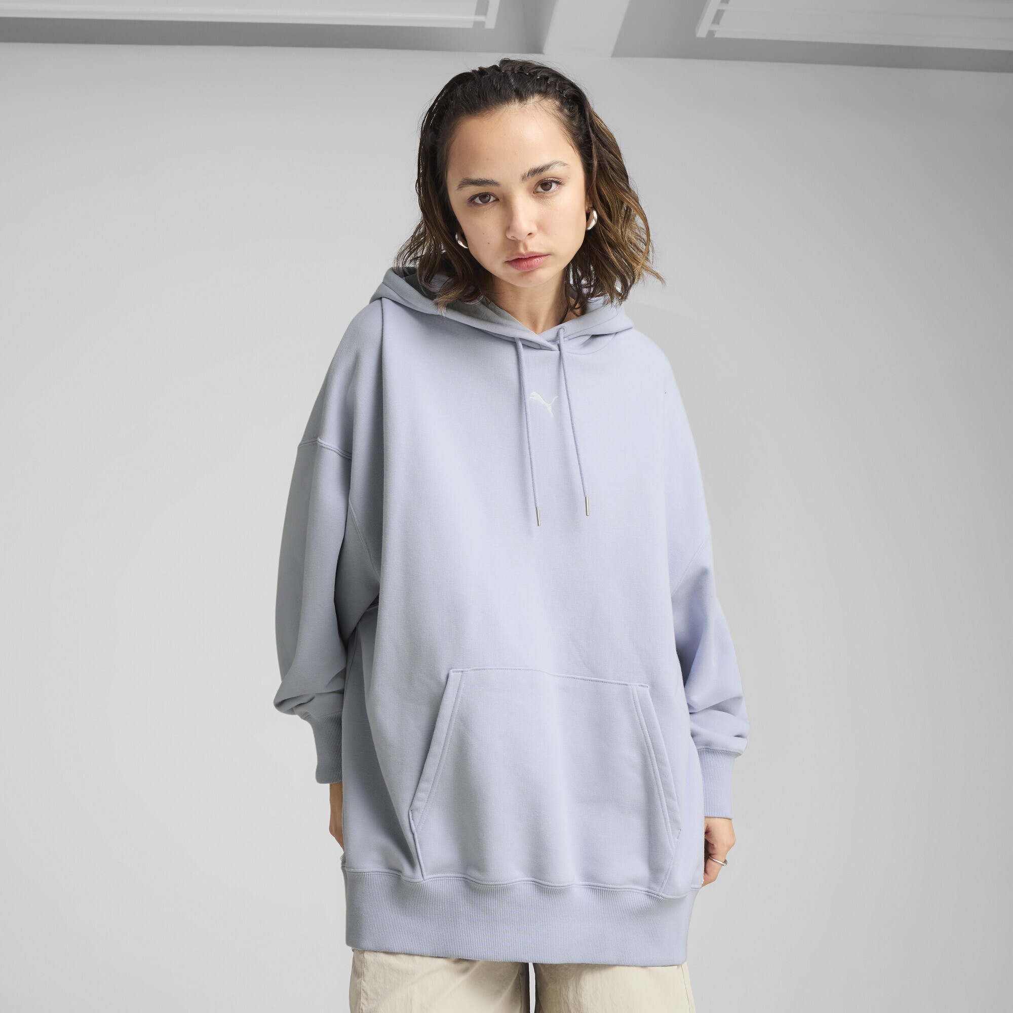 PUMA Hoodie »WARDROBE ESS Oversized-Hoodie Damen«