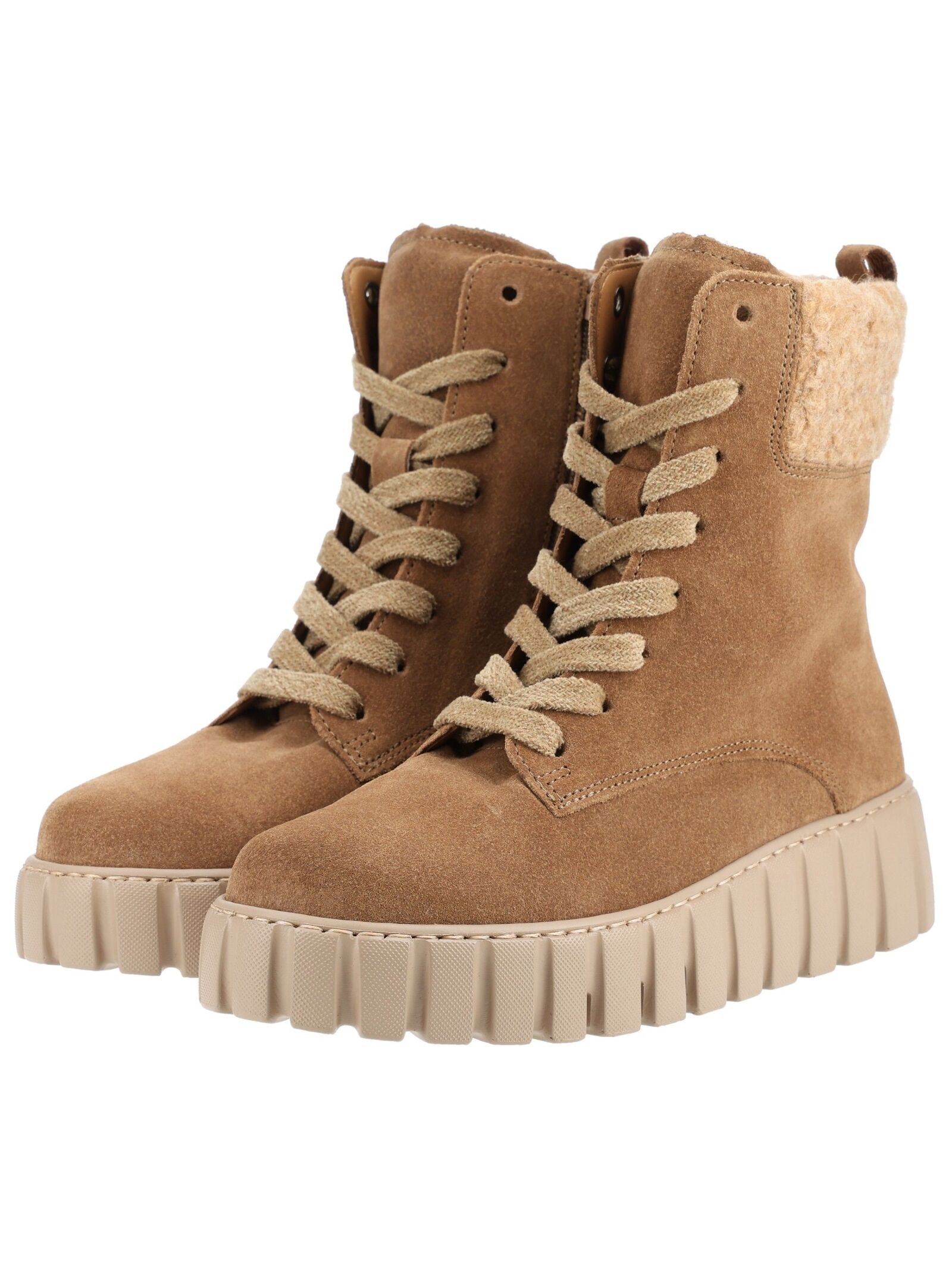 Gabor Schnürstiefelette »Gabor Stiefelette Veloursleder«