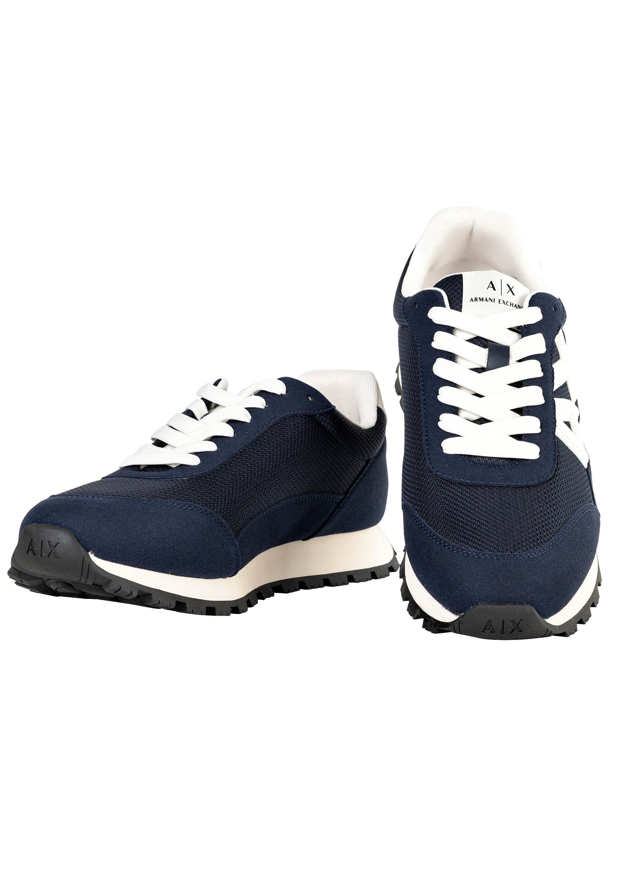 ARMANI EXCHANGE Sneaker »Sneaker SNEAKER DROP MICROSUEDE+MESH+CALF PU«