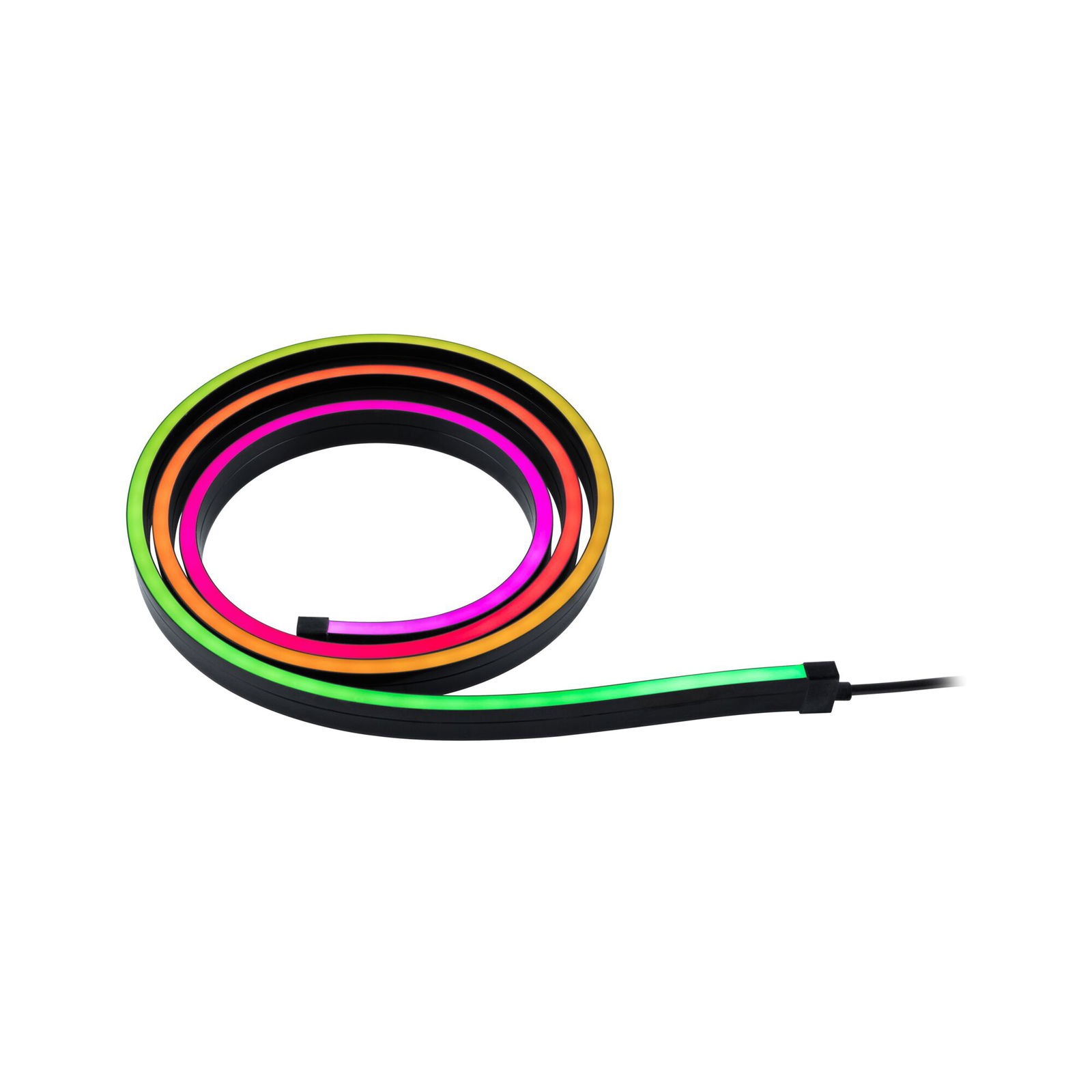 Paulmann LED-Lichterschlauch »Entertain LED Schlauch Black Neon RGB+«, Farbwechsler & Farbsteuerung & Dimmer