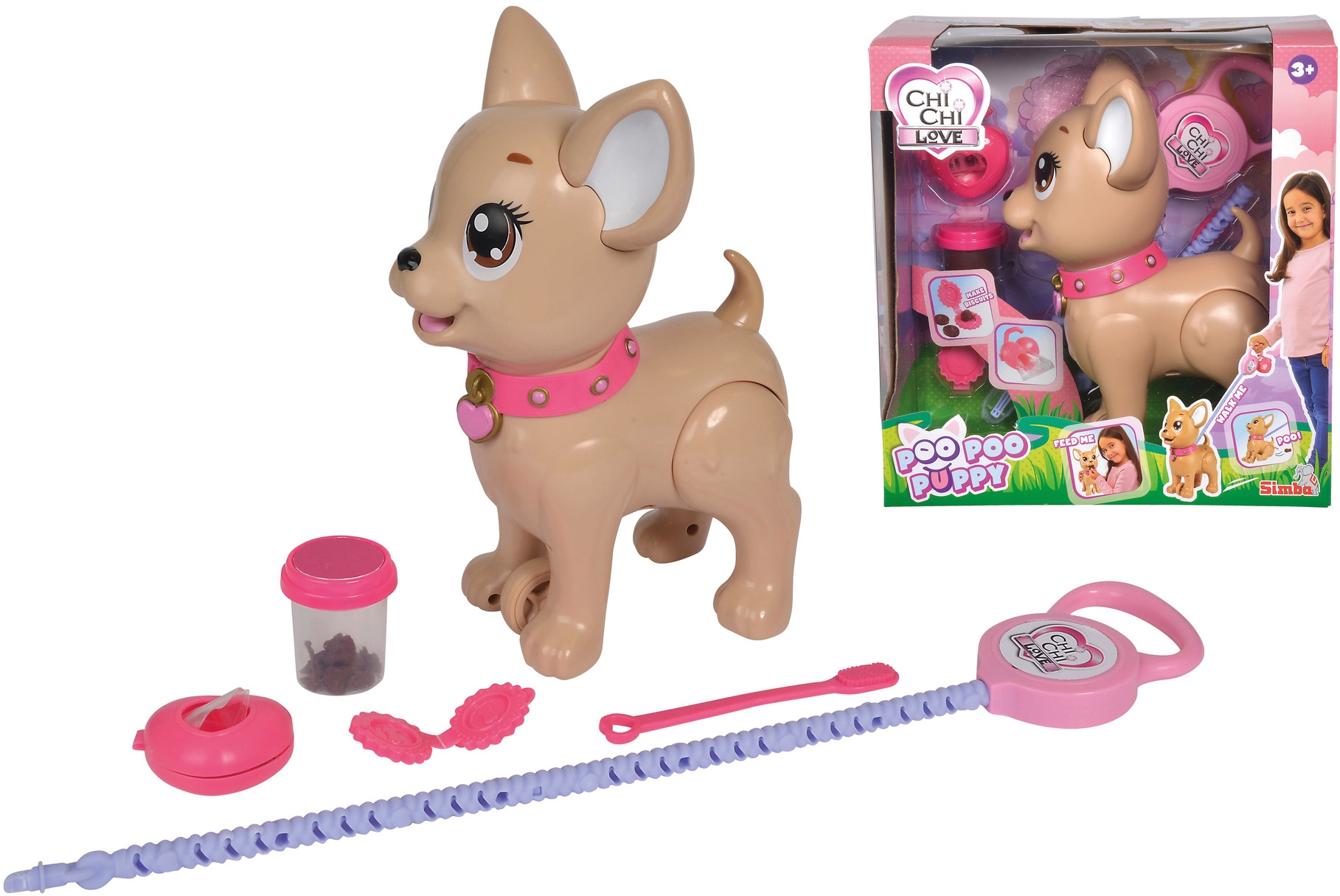 Spielfigur »Chi Chi Love, PooPoo Puppy«, mit Funktion