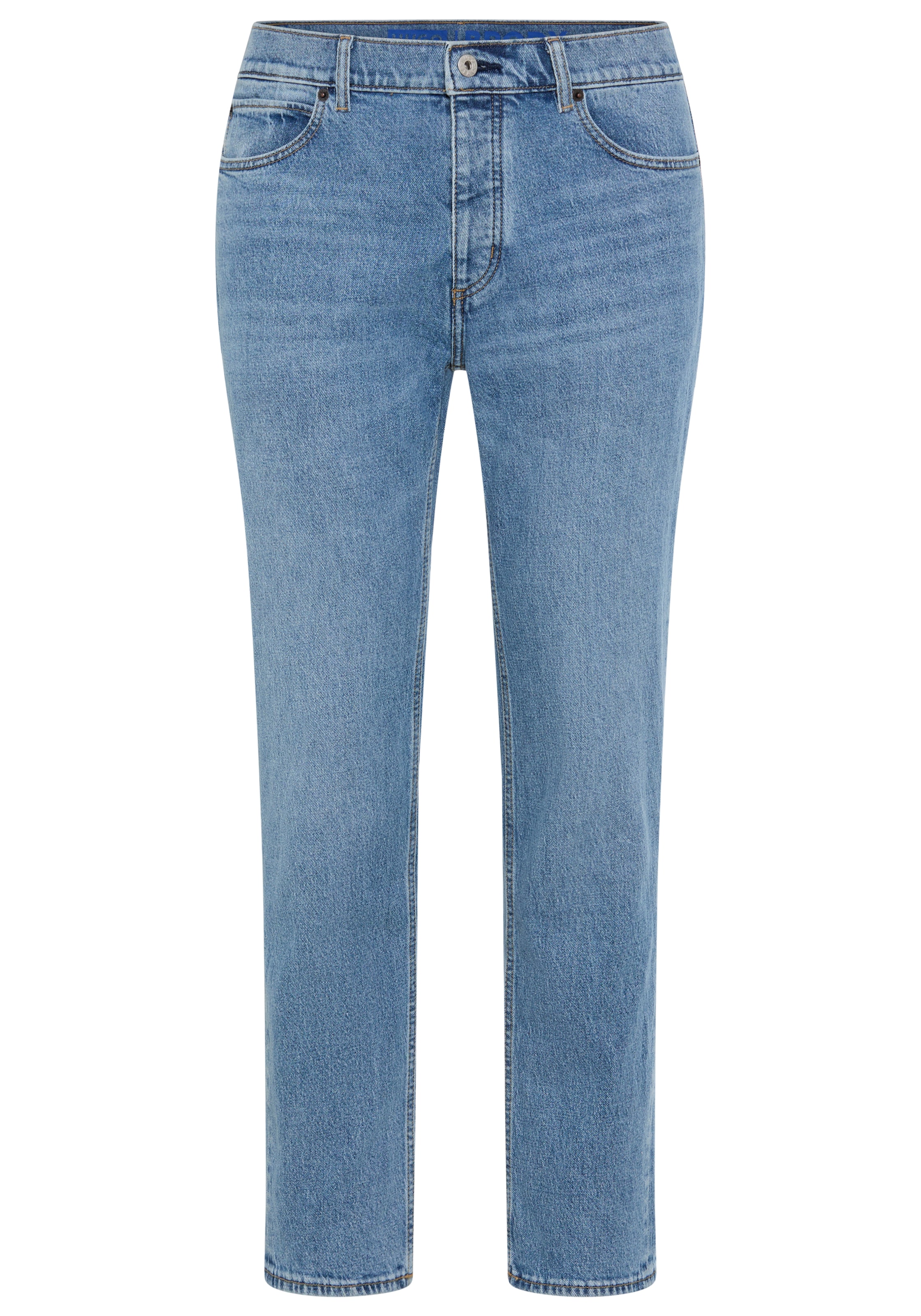 HUGO Blue Tapered-fit-Jeans "Brody" mit Stone-washed-Finish günstig online kaufen