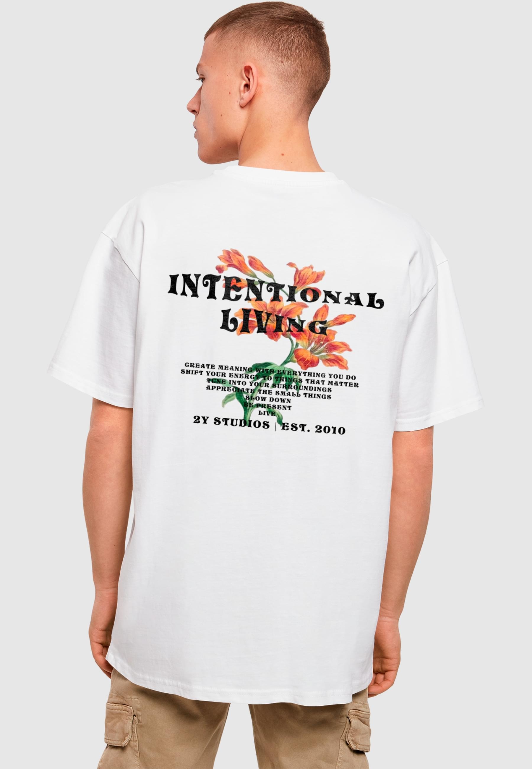 2Y Studios T-Shirt »2Y Studios Herren Lilia Oversize Tee«, (1 tlg.)