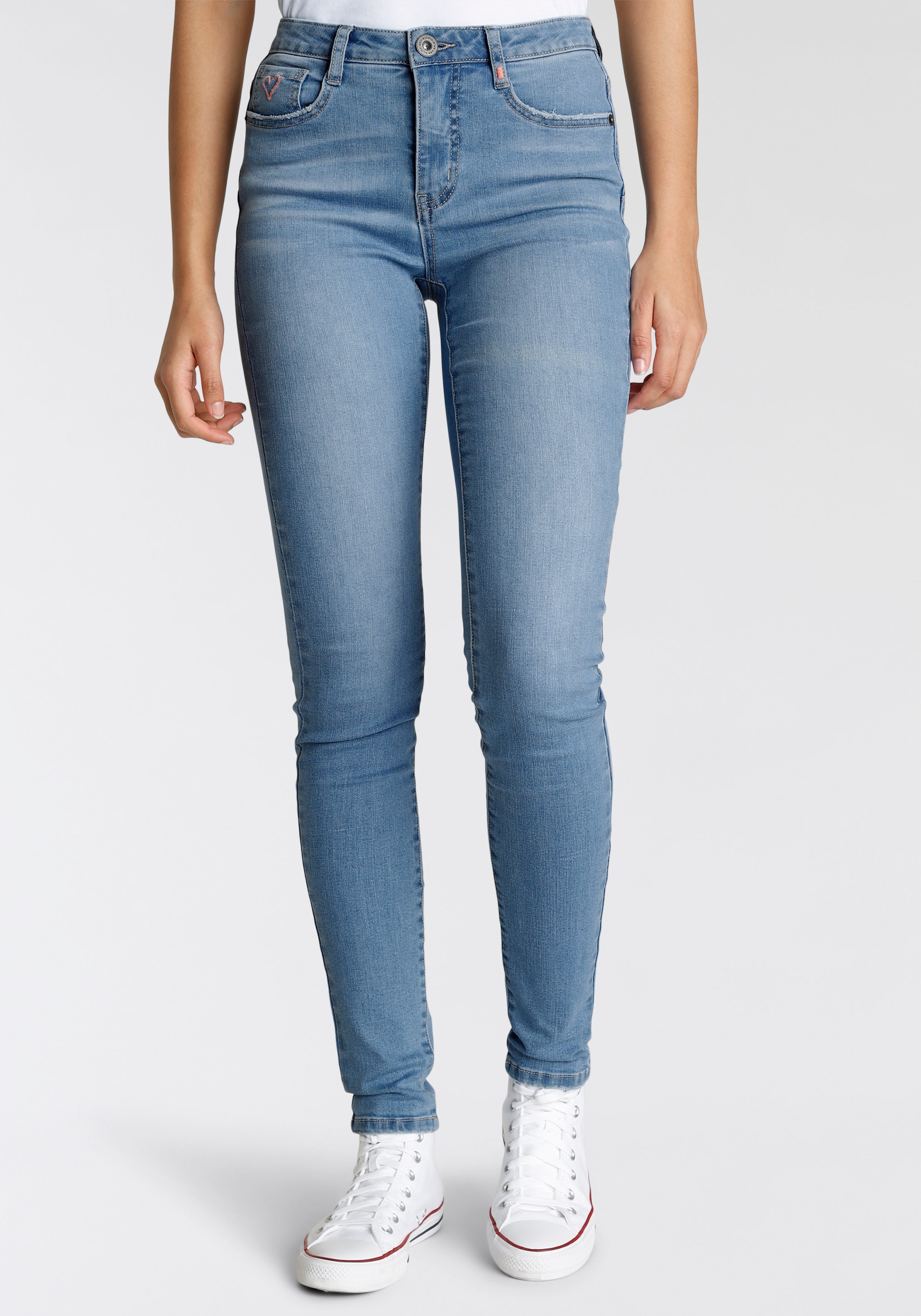 High-waist-Jeans »Curvy Skinny SheilaAK«, NEUE KOLLEKTION