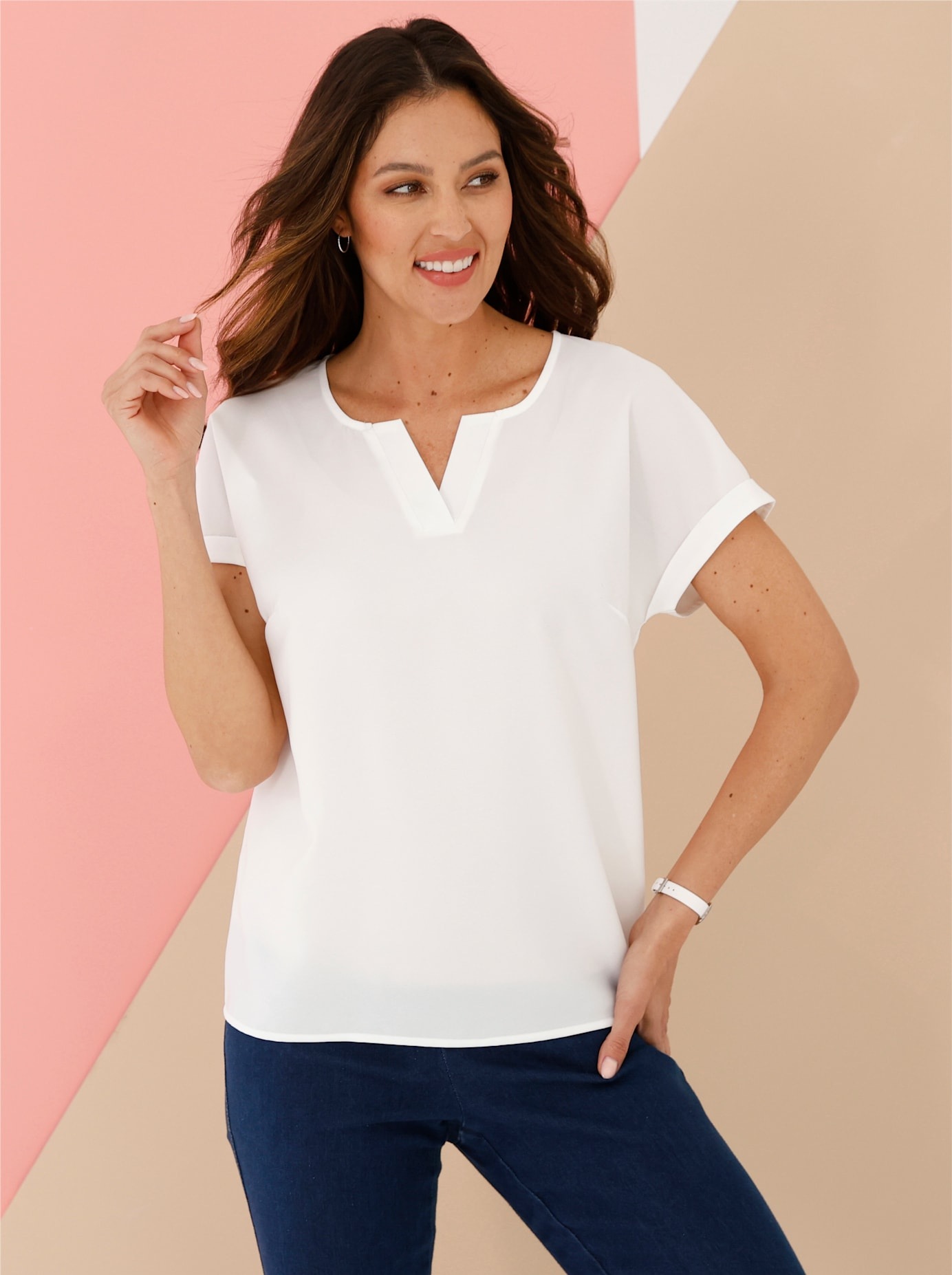 Classic Basics Schlupfbluse