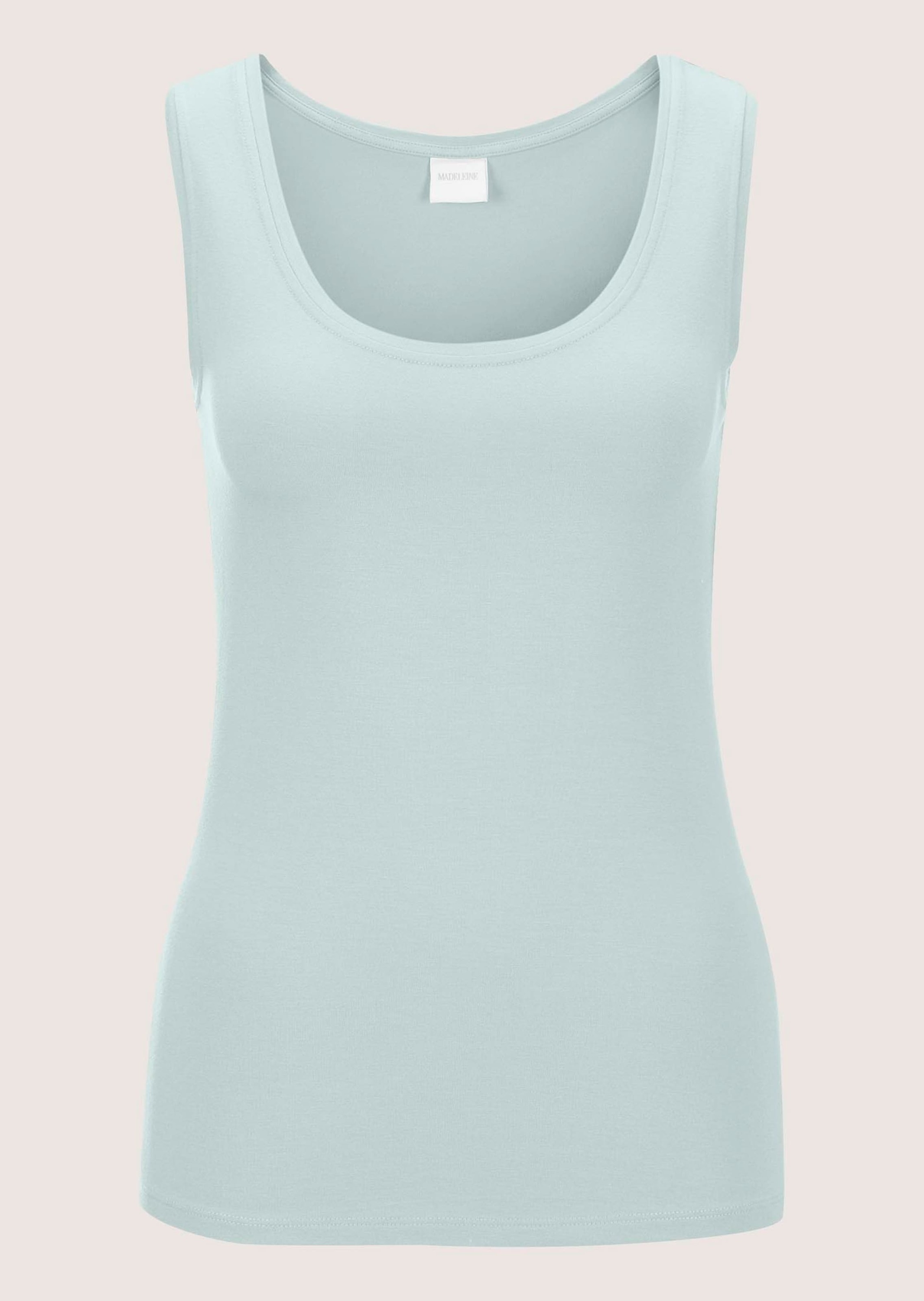 MADELEINE Trägertop "Tanktop Tanktop mit breiten Trägern" Glatte Jerseyware günstig online kaufen