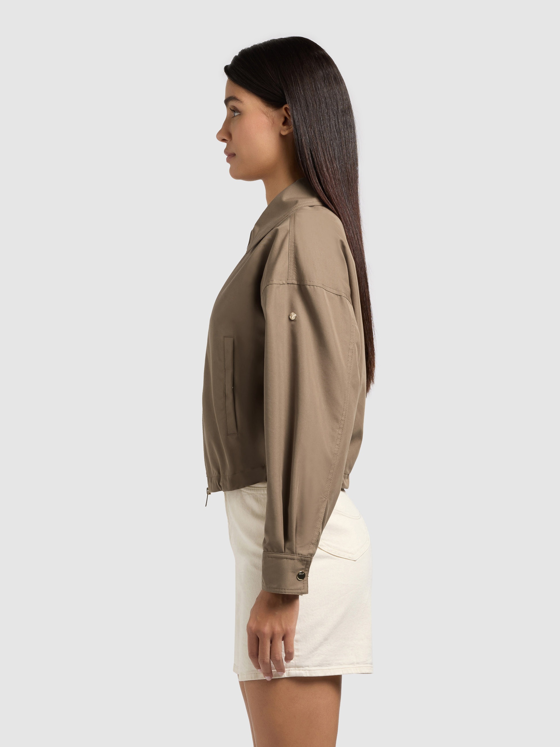 khujo Blouson »TOVEE« ohne Kapuze