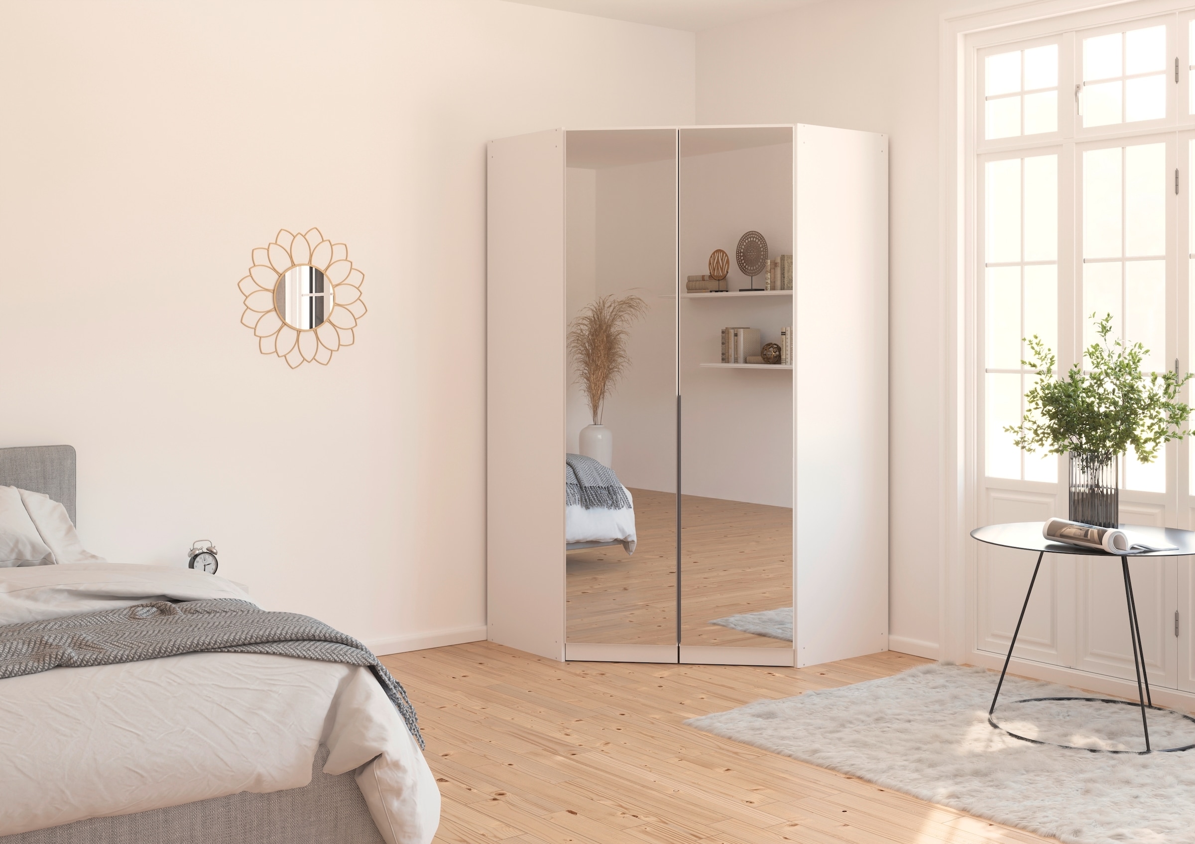 OTTO home Eckkleiderschrank "Kleiderschrank Schrank Ankleidezimmer Schlafzi günstig online kaufen