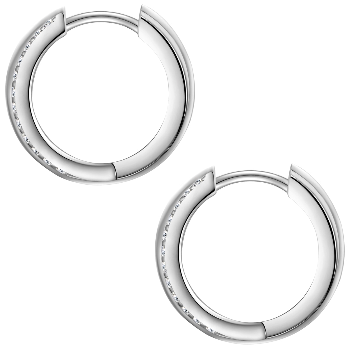 Rafaela Donata Paar Creolen »Set: AV316« mit Zirkonia