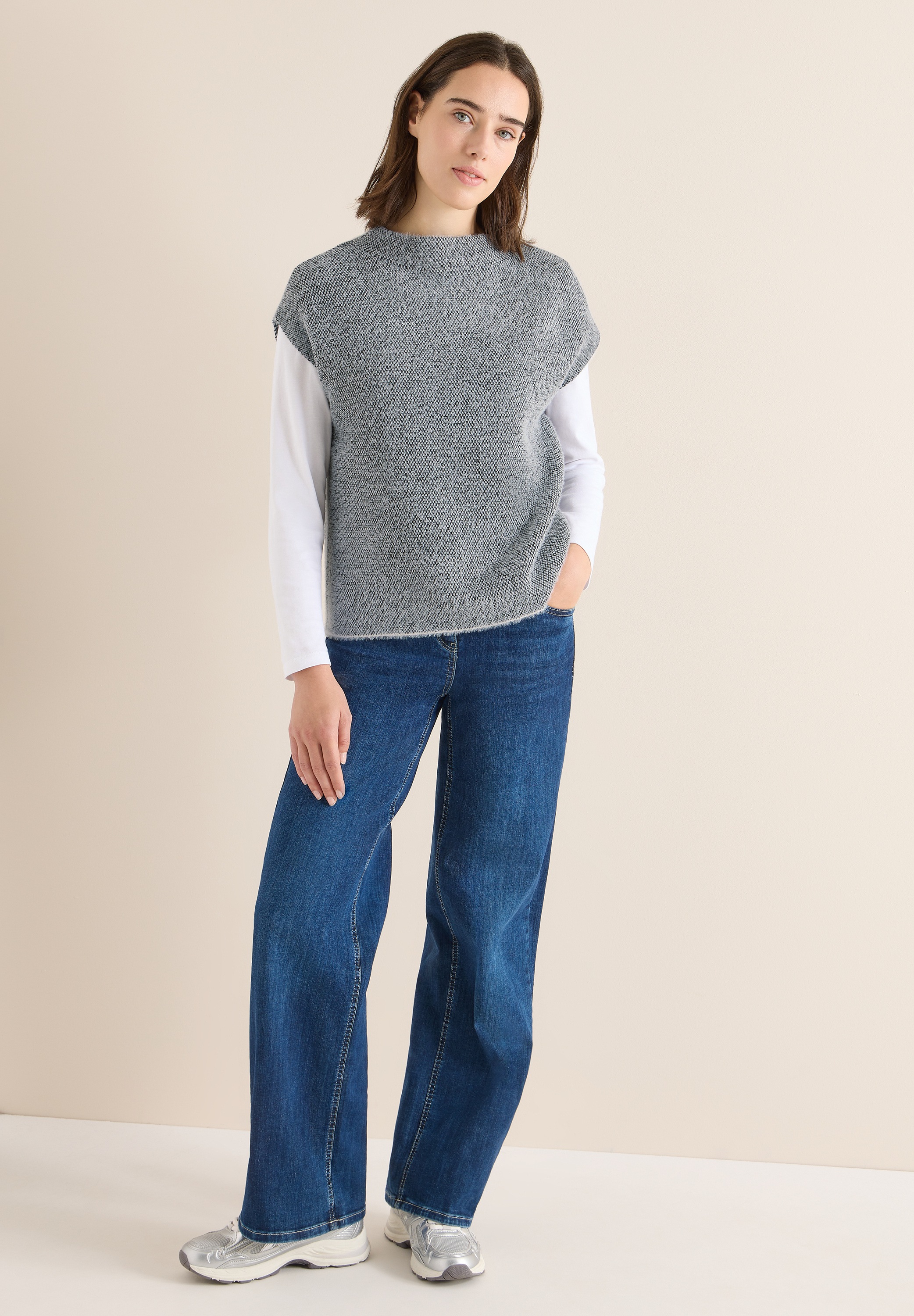 Cecil Pullunder mit Federgarn