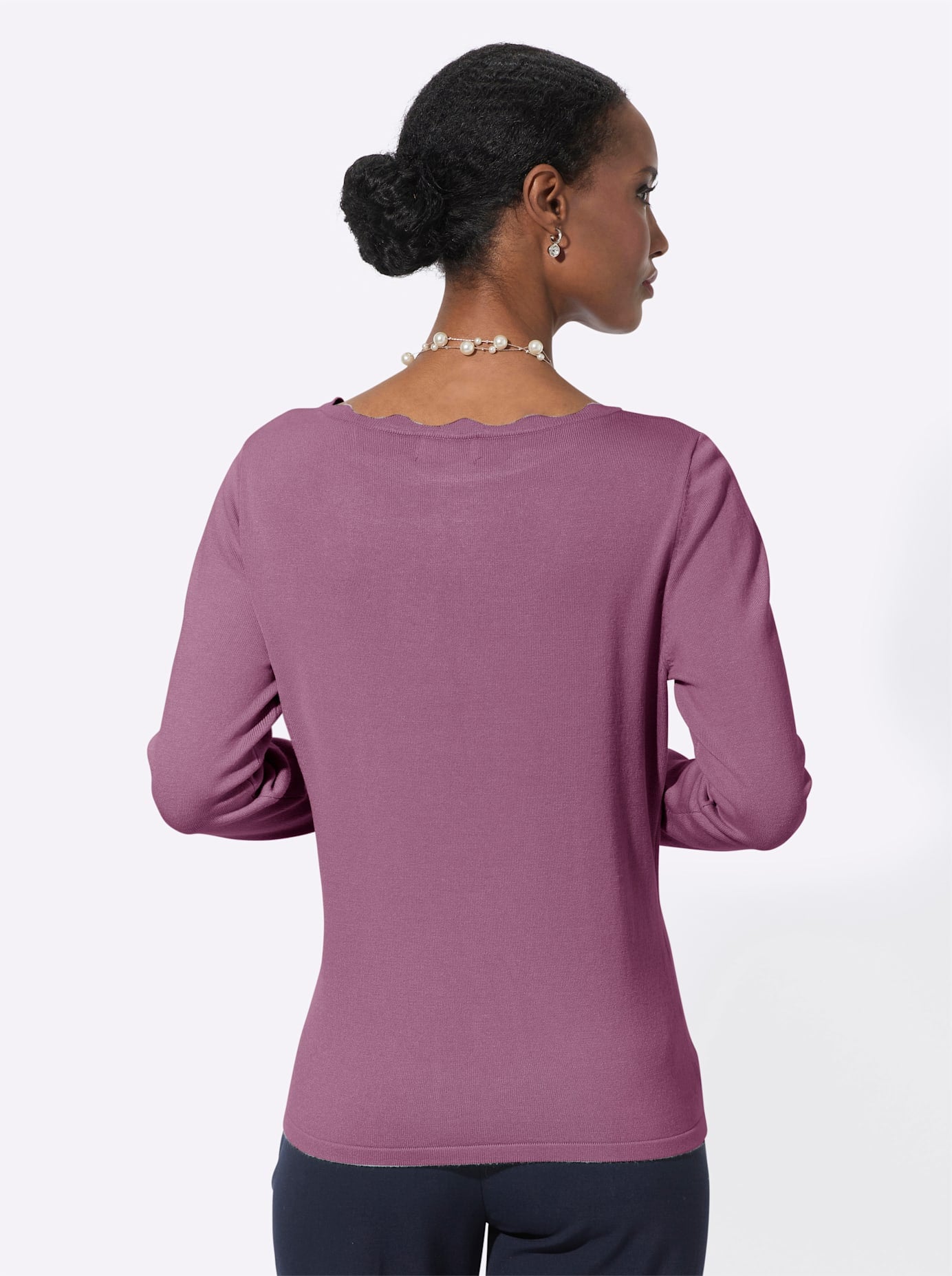 creation L Strickpullover »Lyocell-Viskose-Mix-Pullover«