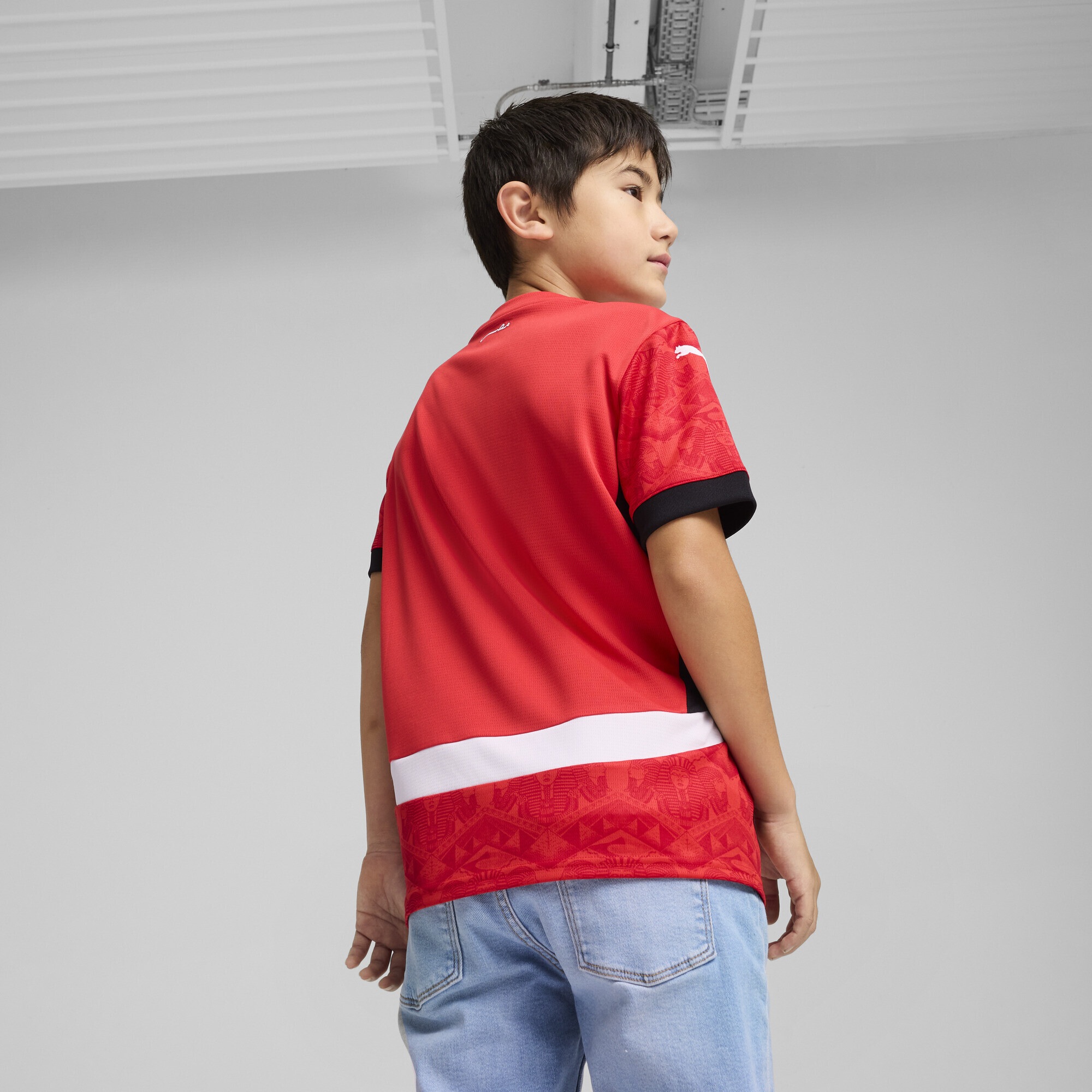PUMA Trainingsshirt »Ägypten 2025 Heimtrikot Jugendliche«
