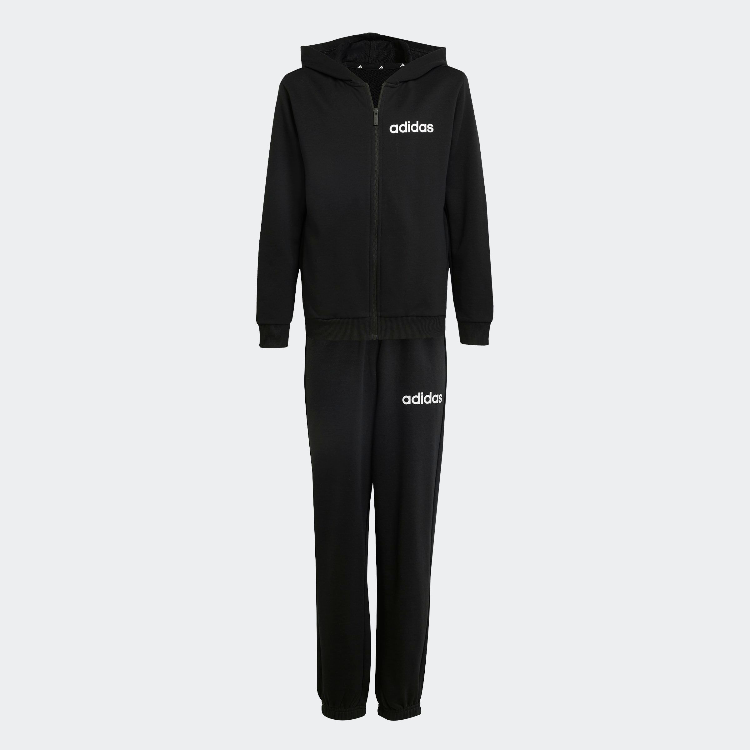 adidas Sportswear Trainingsanzug »J LIN FT TS 220«, (2 tlg.)