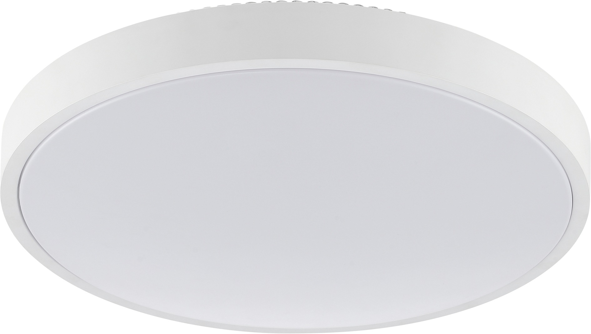 Brilliant LED Deckenleuchte »Solistra« LED-Modul 1 Stk. Warmweiß Ø 45 cm, 2950 lm 3000 K, Backlight-Lichteffekt, 3 Lichtmodi, weiß