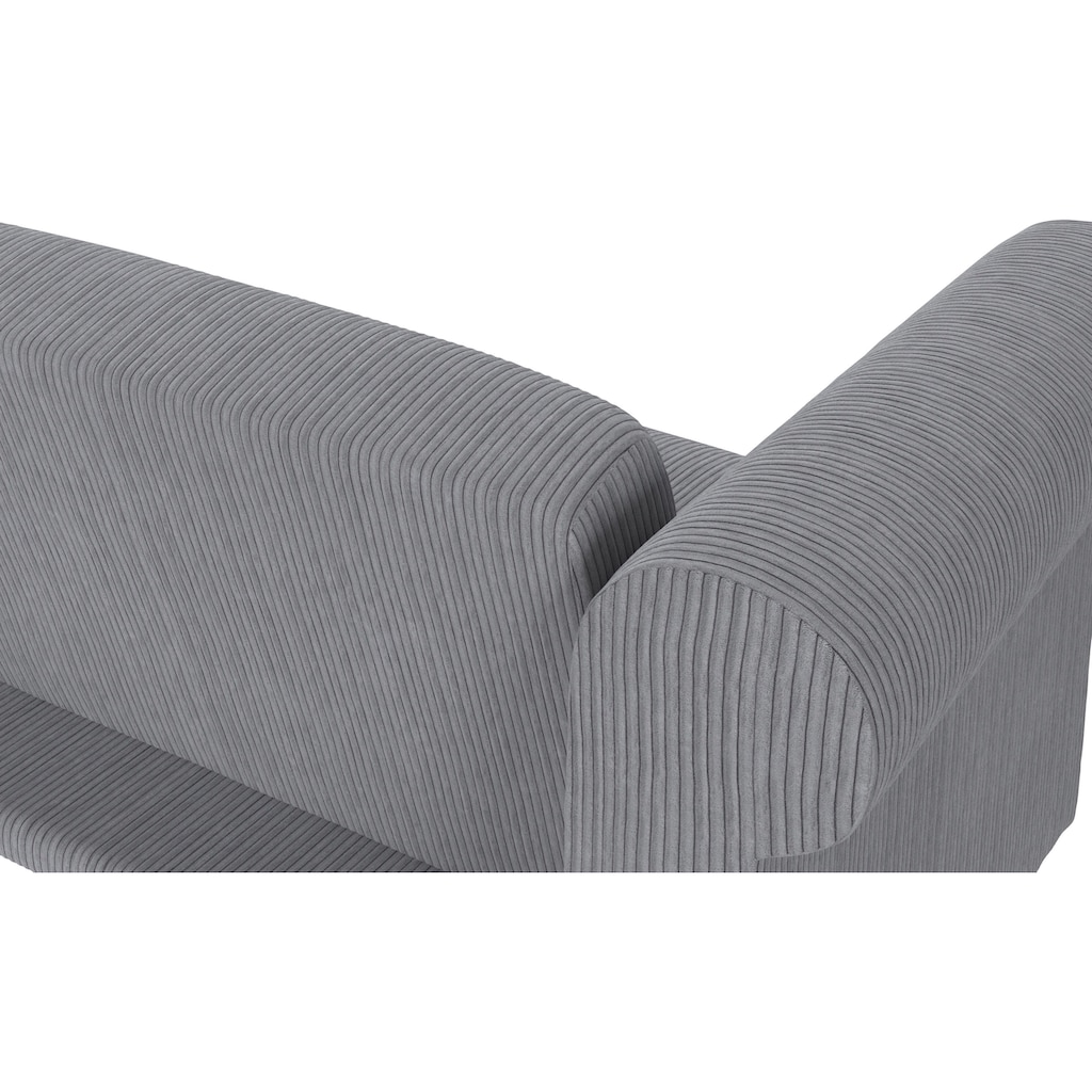 Dorel Home 3-Sitzer »Felix II, Schlafsofa 236cm, (Liegefläche 108x190cm), Rückenlehne«