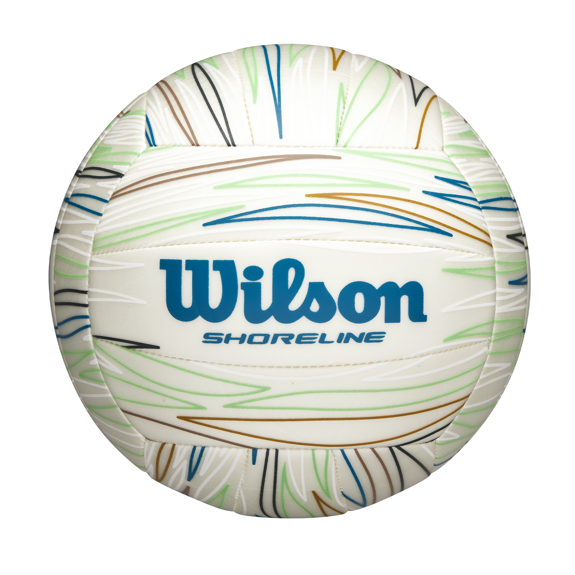 WILSON Volleyball "SHORELINE ECO VB OF"weiß, Thermoplastisches Polyurethan (TPU), Bälle
