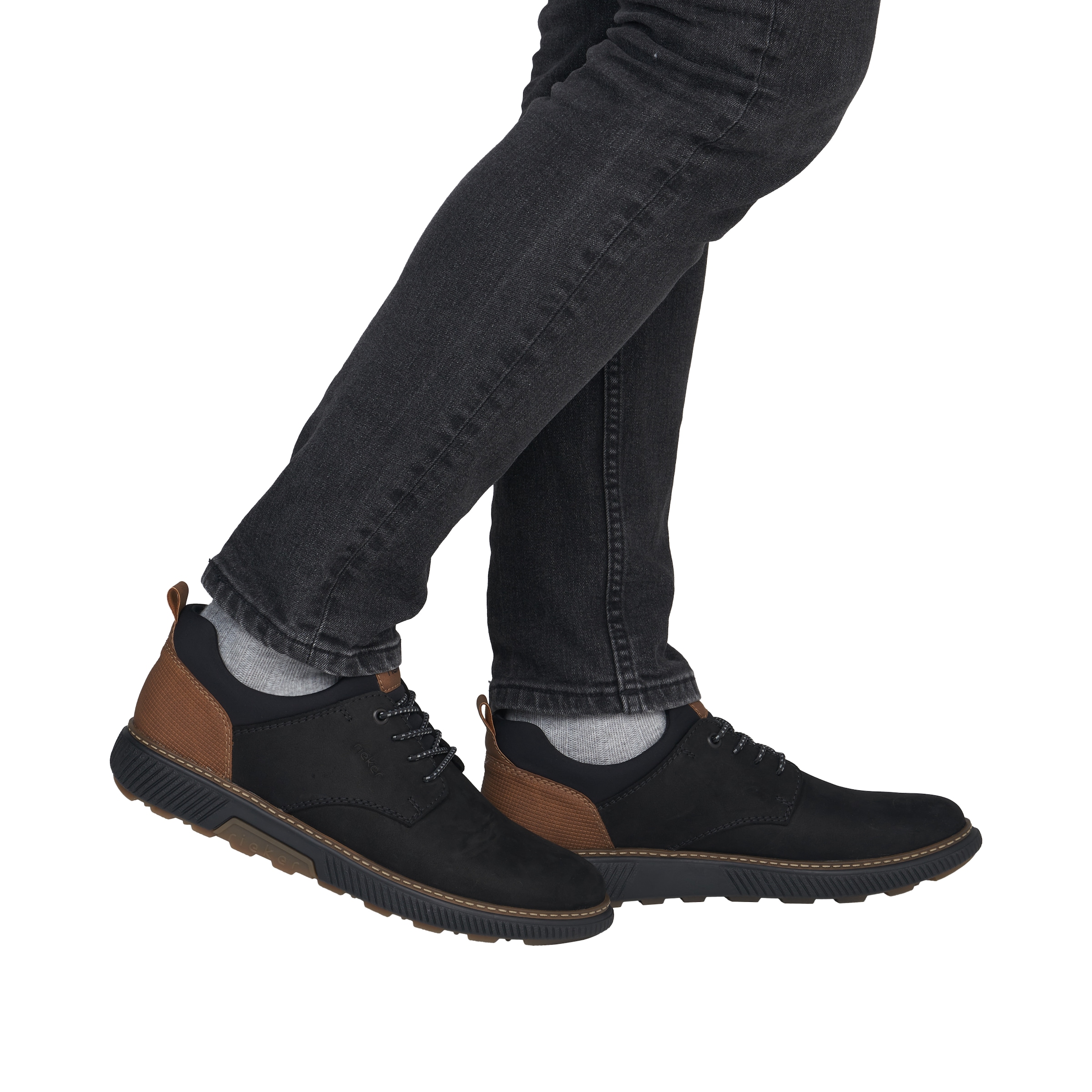 Rieker  Halbschuh, Schlupfschuh, Freizeitschuh, Elastik-Einstieg, schmale Form