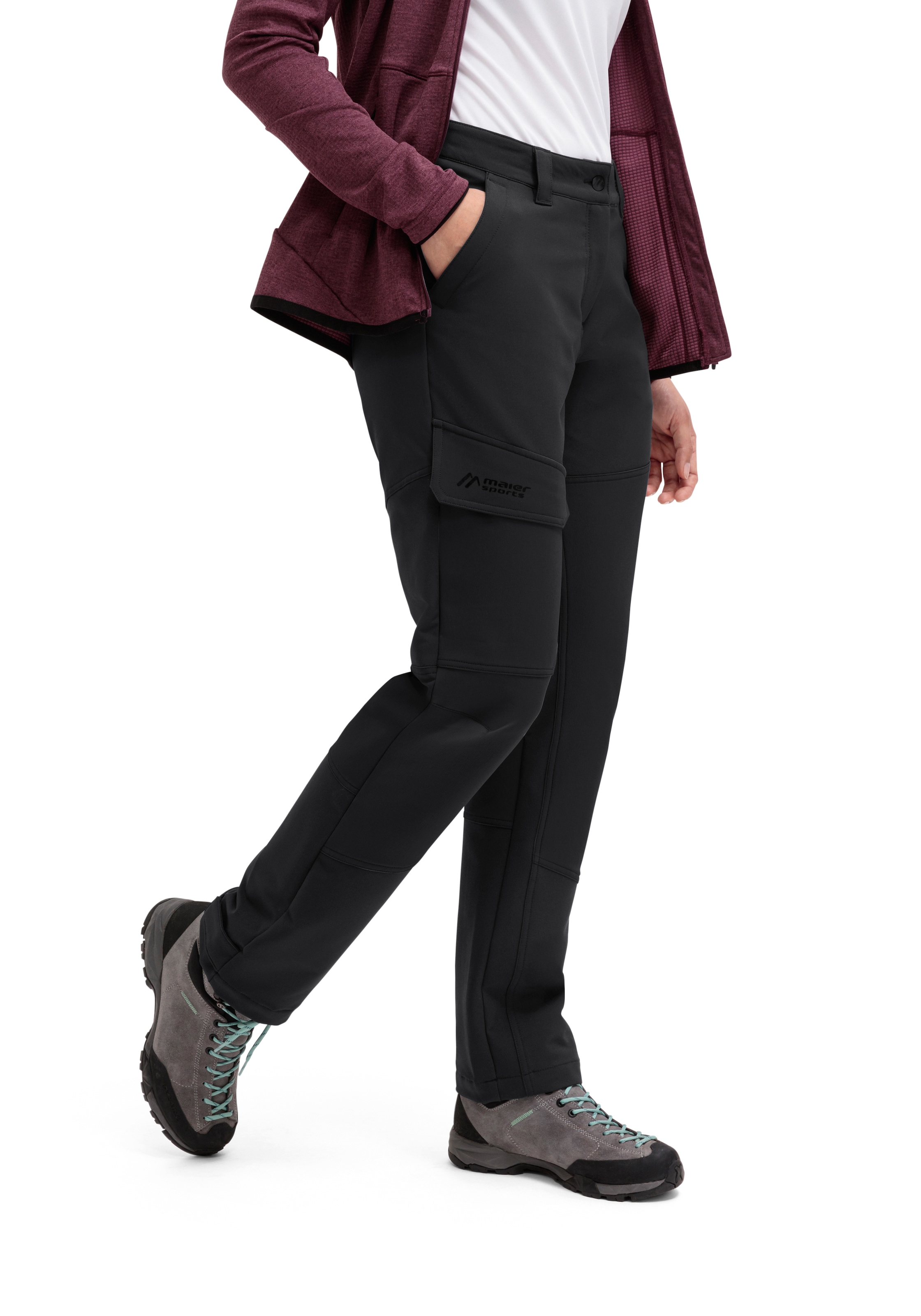Maier Sports Outdoorhose »Fleeceflex W«  robuste Damen Winter-Trekkinghose 4-Wege-Stretch