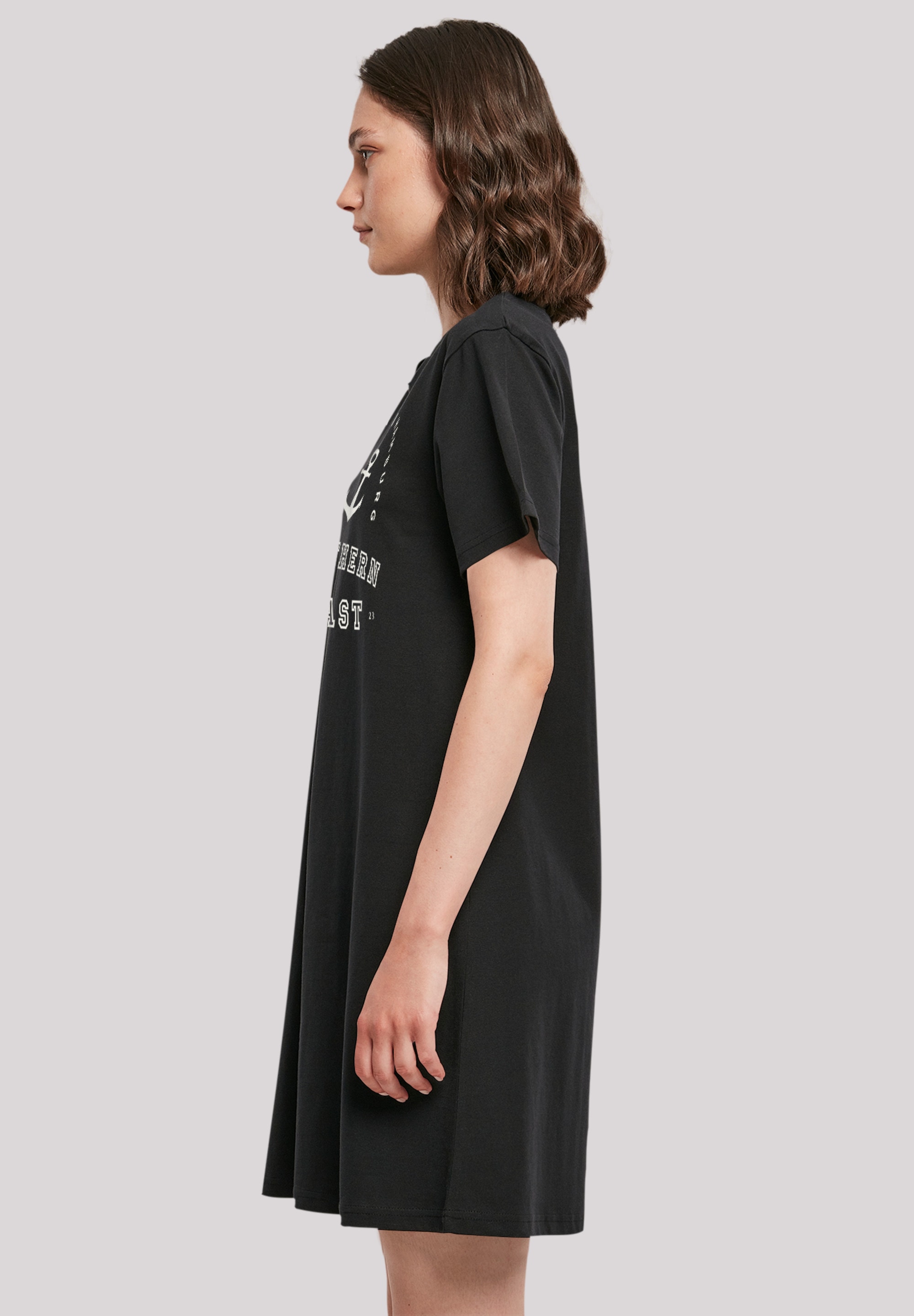 F4NT4STIC Shirtkleid »Northern Coast Nordsee Knut & Jan Hamburg«, Print