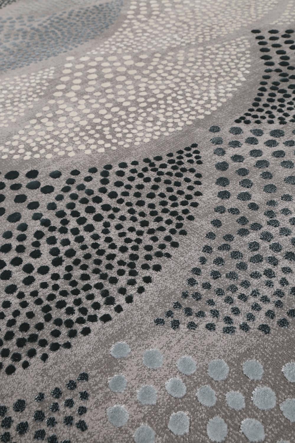 Esprit Teppich »Chimera 2.0 ESP-3387«, rechteckig, 12 mm Höhe, Kurzflor, Punkte, extravagantes Dessin, Wohnzimmer, Schlafzimmer
