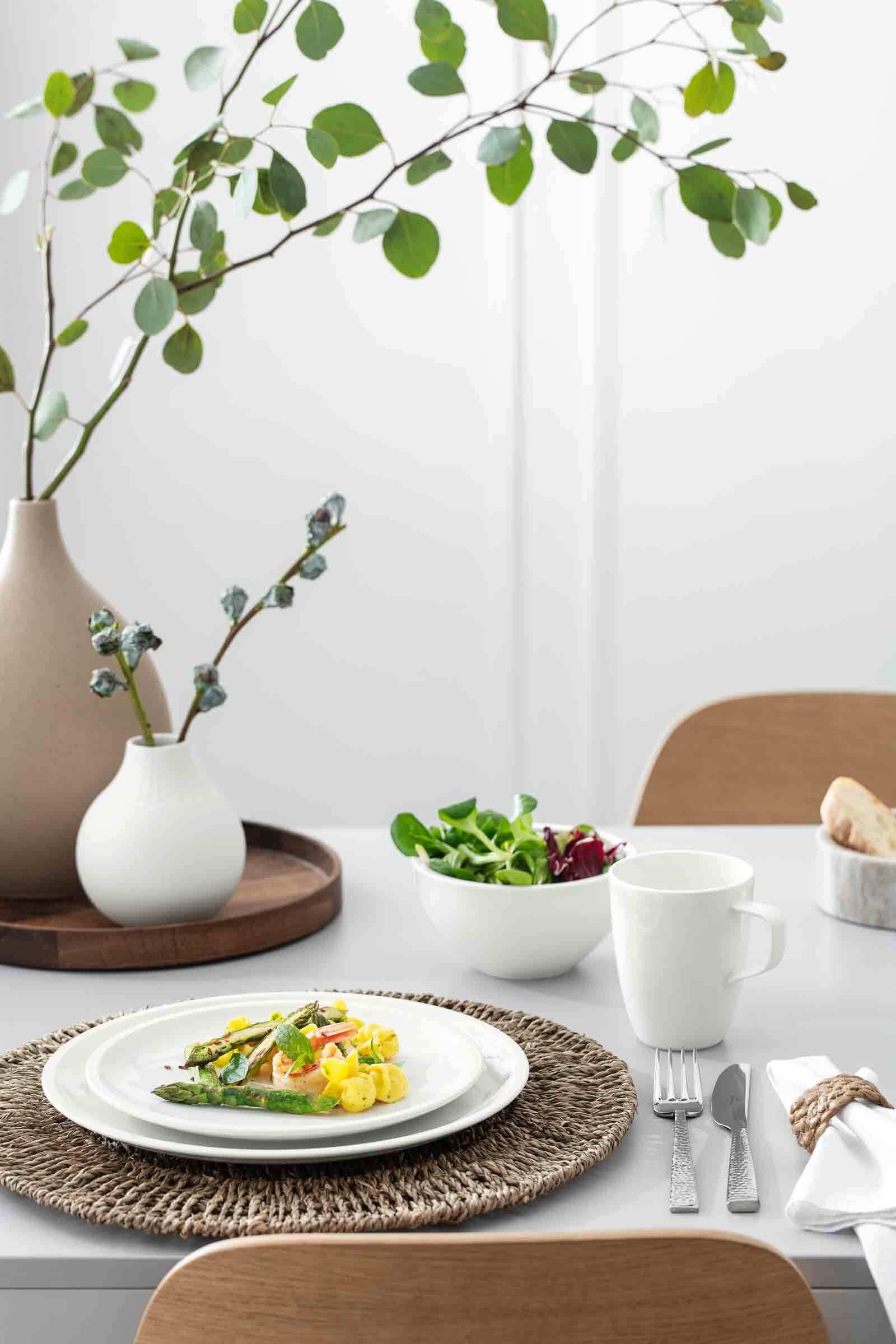 Villeroy & Boch Becher »Kaffeebecher Artesano Original 380 ml 6er Set weiß« Spülmaschinengeeignet, Mikrowellenfest