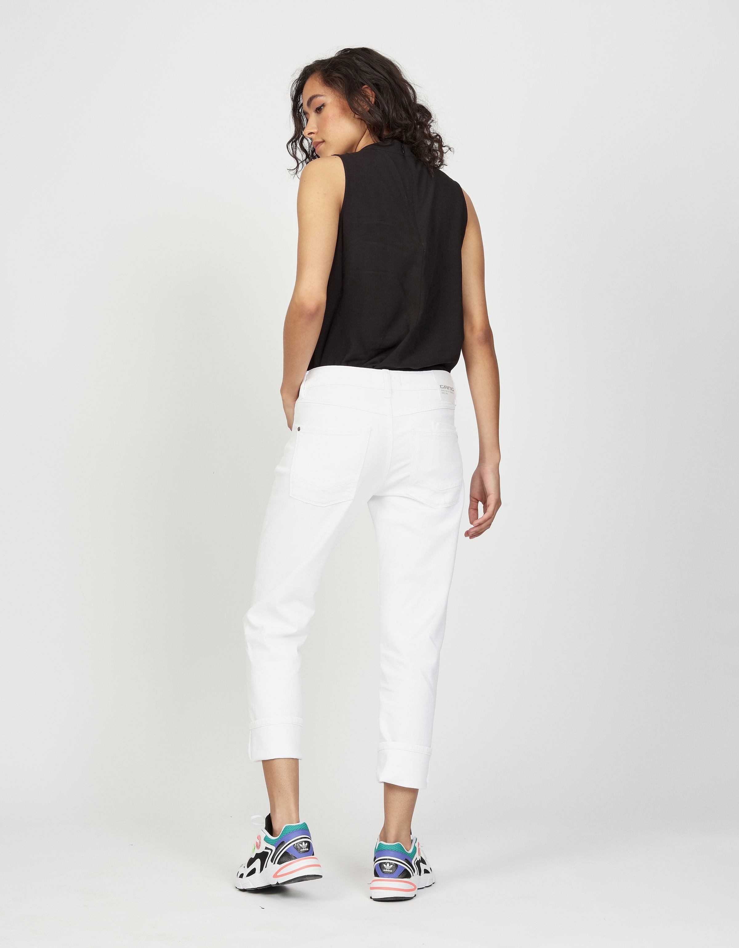 GANG Boyfriend-Jeans »94NADIA«, 5-Pocket Style mit Reißverschluss und Knopf