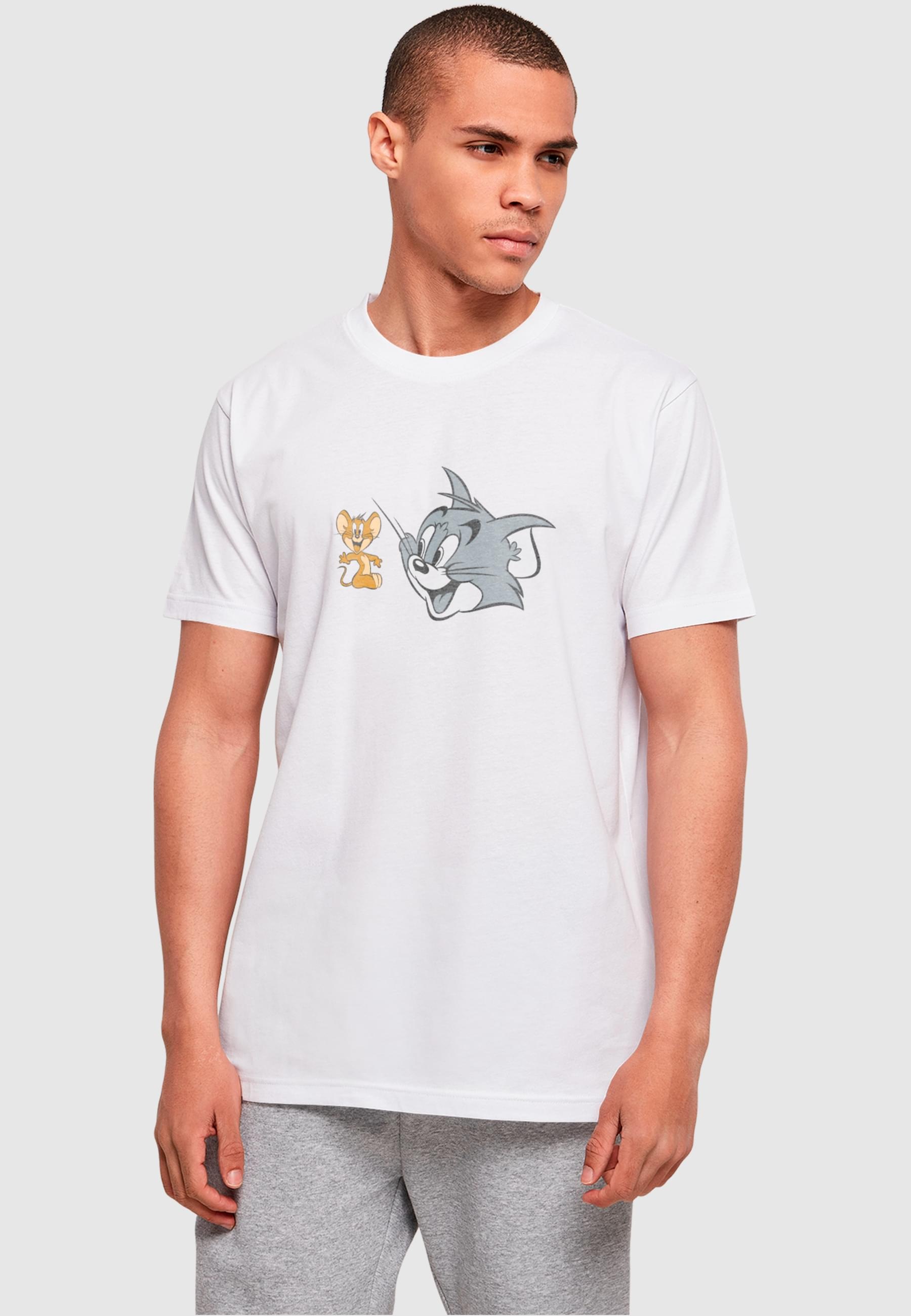 ABSOLUTE CULT T-Shirt »ABSOLUTE CULT Herren Tom and Jerry - Simple Heads T-Shirt«, (1 tlg.)
