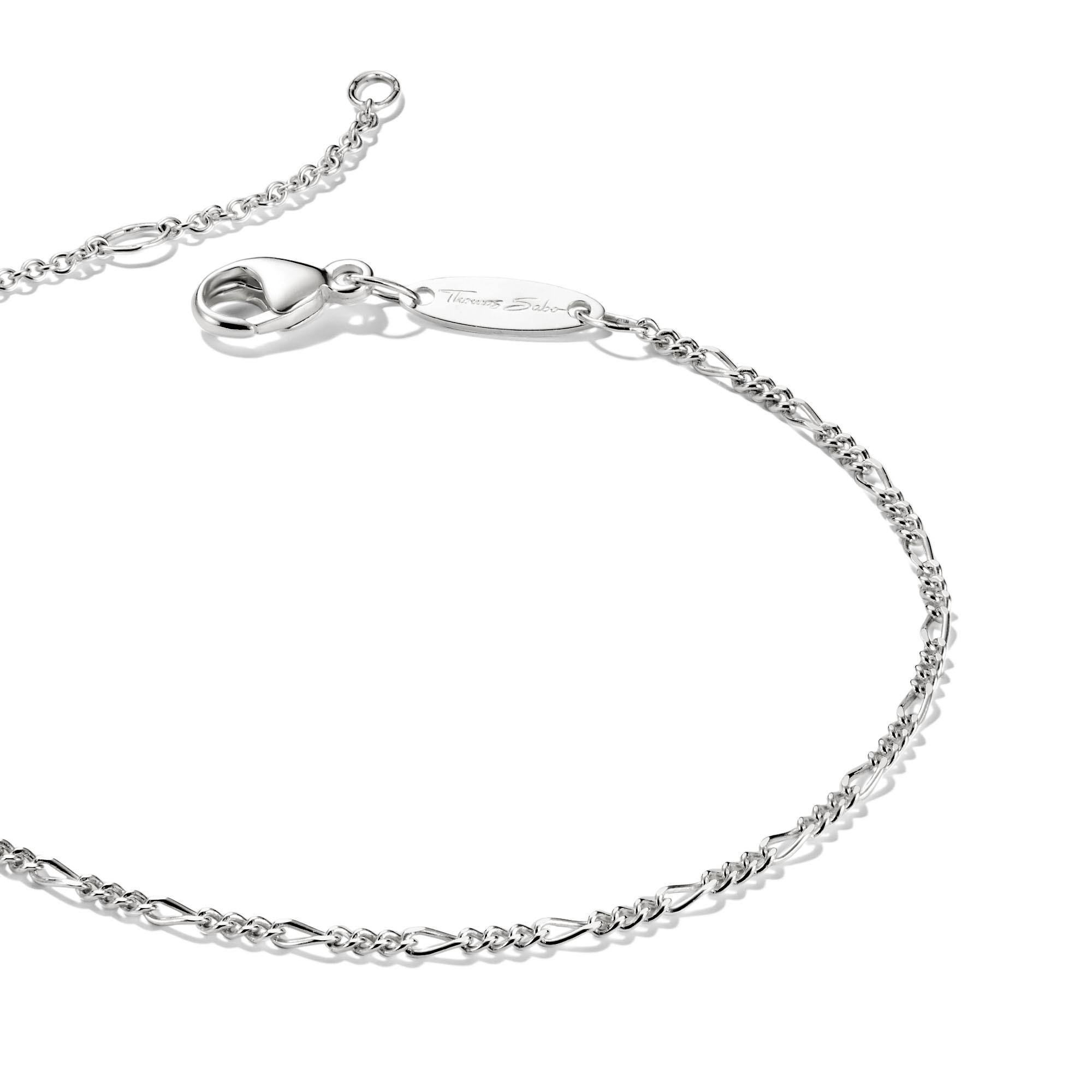 THOMAS SABO Armband »Figaro-Armband, A2207-001-21-L19v, A2207-413-39-L19v«