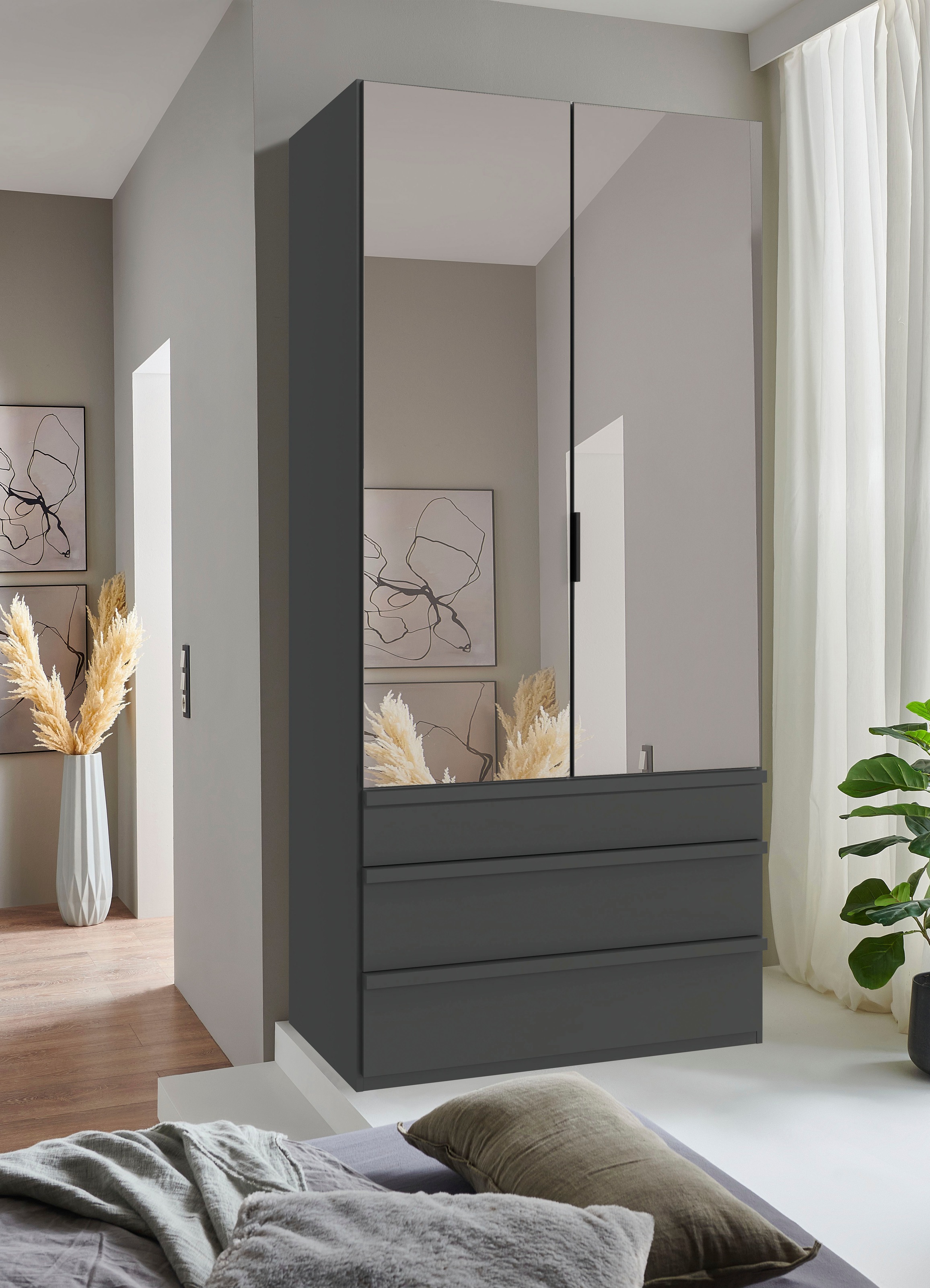 Wimex Falttürenschrank "Oxford by fresh to go, in der Breite 100cm, in 2 Hö günstig online kaufen