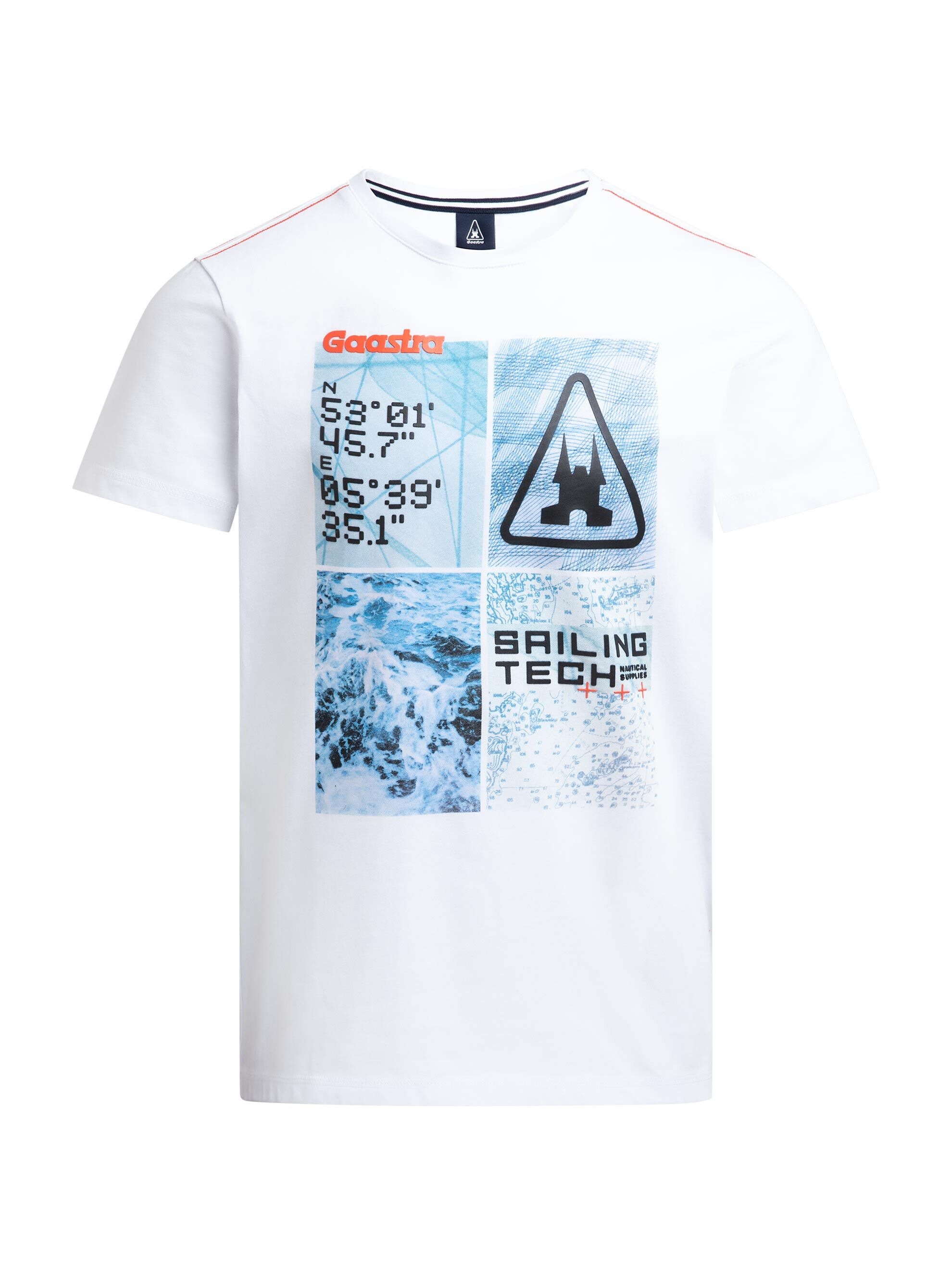 Gaastra Rundhalsshirt mit Kontrastnähten