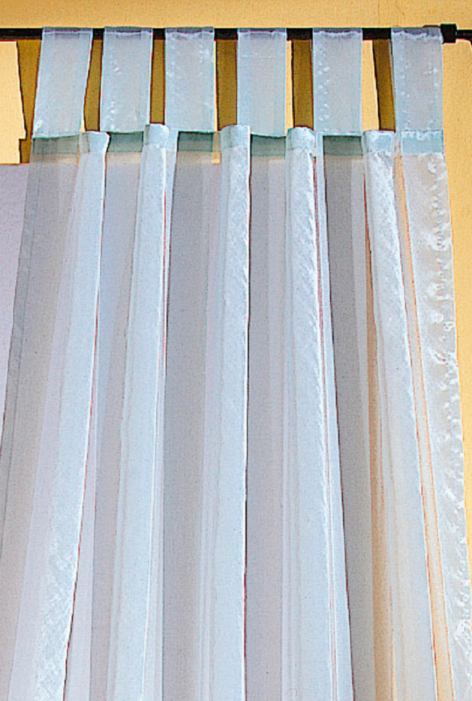 Weckbrodt Vorhang »Lara«, (1 St.), Schlaufenschal, Gardine, transparent, halbtransparent, Organza