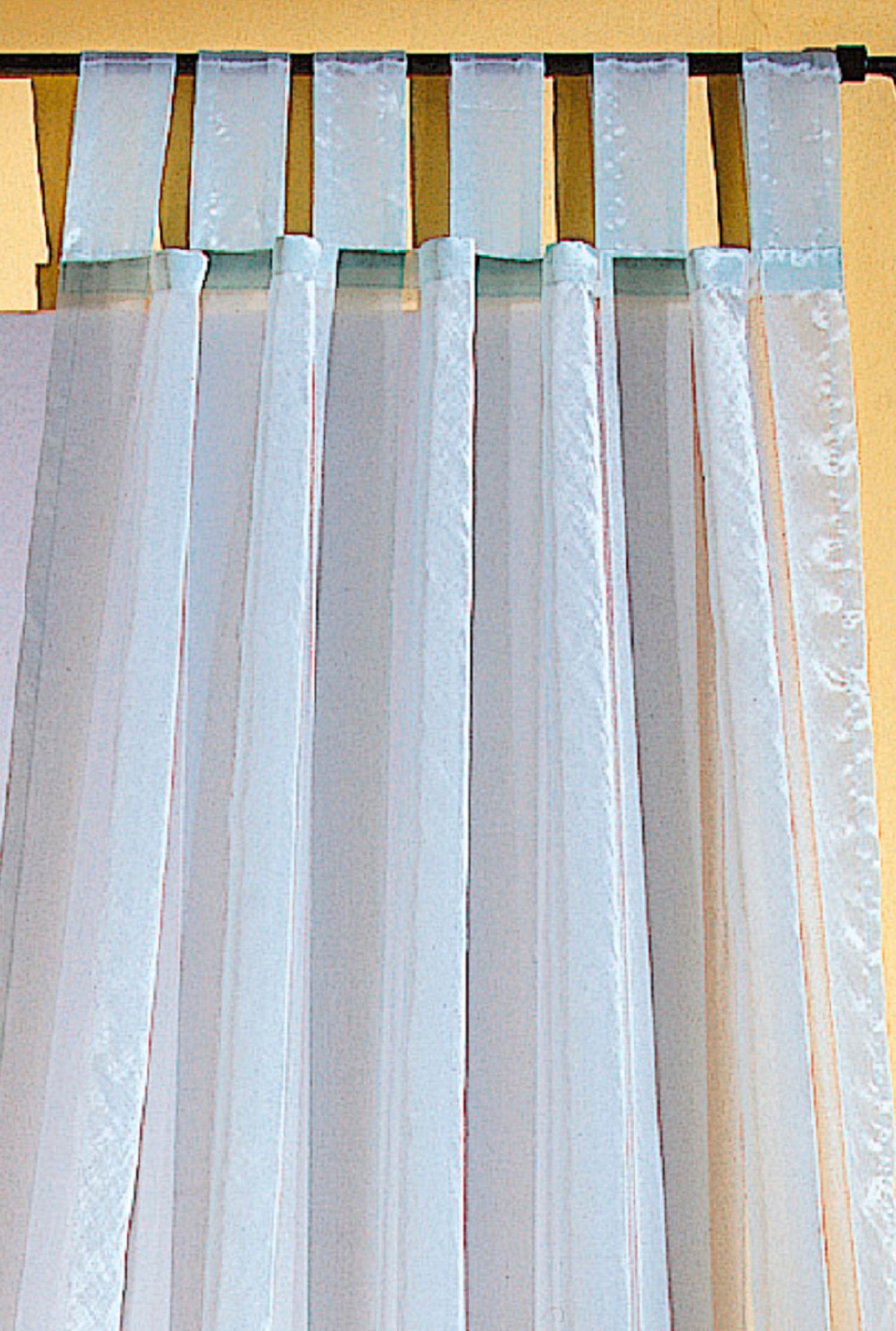 Weckbrodt Vorhang "Lara" Schlaufen 1 Stk. tlg. transparent, Organza, Gardin günstig online kaufen