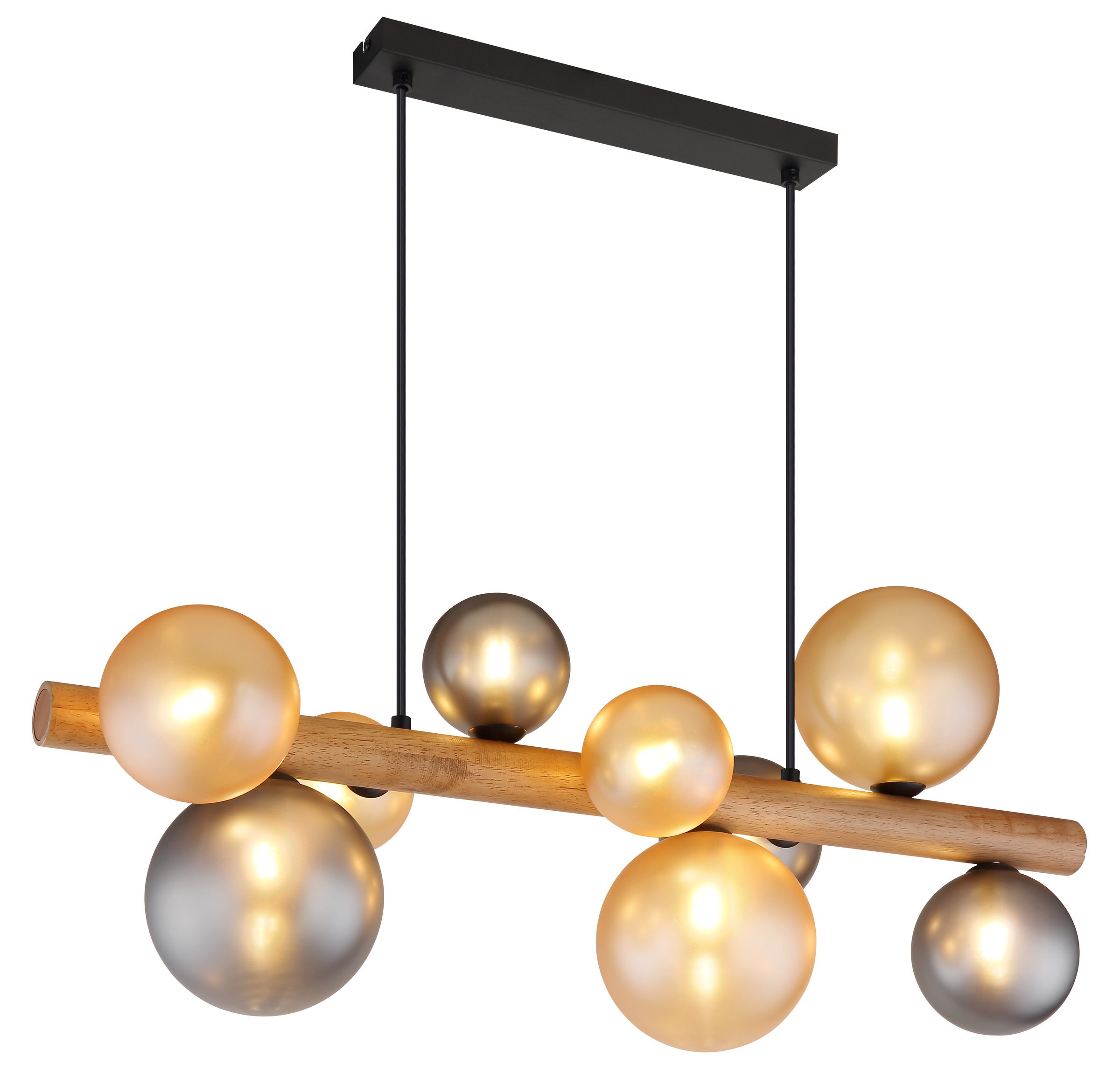 GLOBO LIGHTING Hängeleuchte »RIHA« G9 1 Stk. Hängelampe Esszimmer-Leuchte Esstischleuchte Wohnzimmer