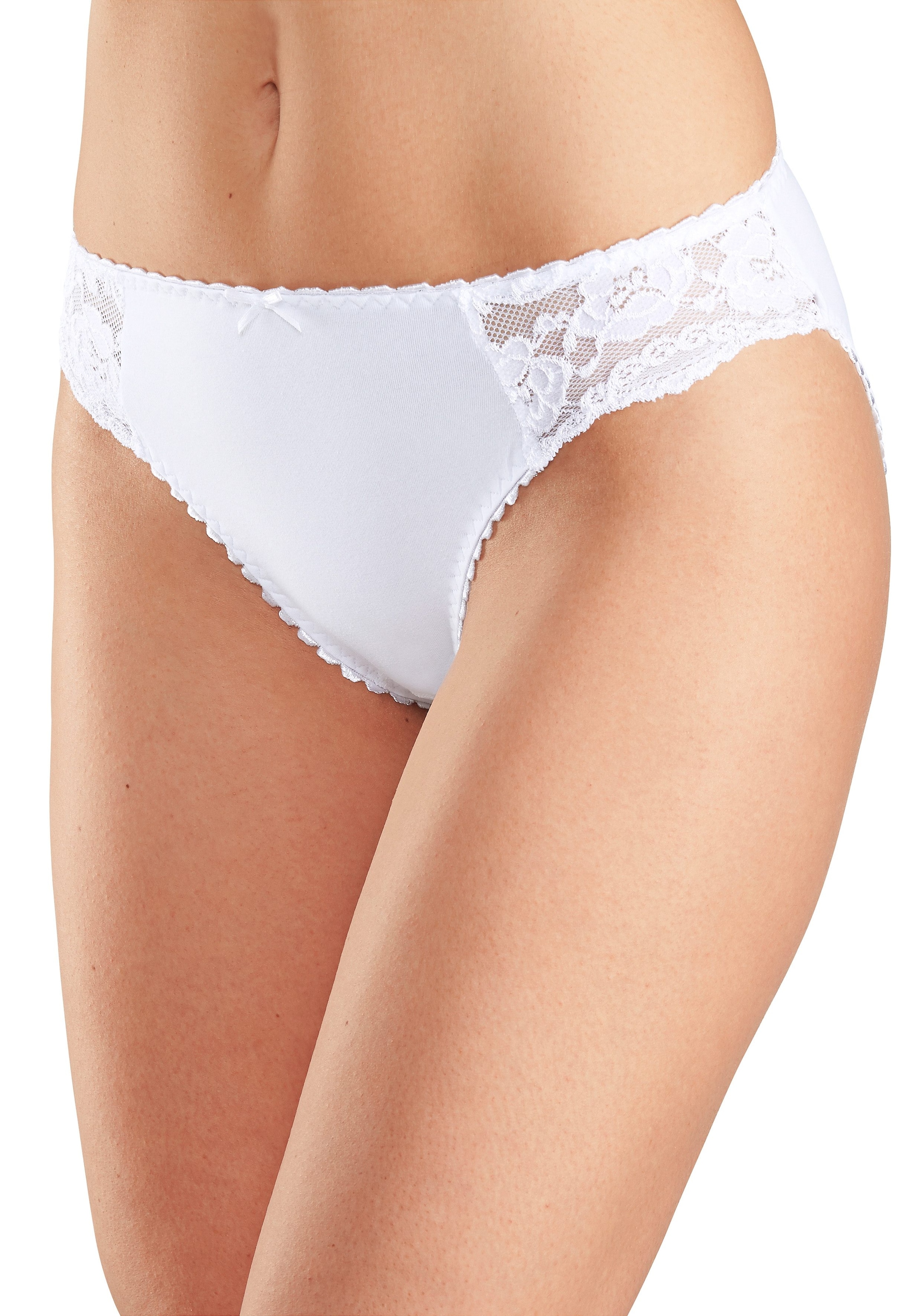 petite fleur Jazz-Pants Slips, (Packung, 3 St.), aus elastischer Baumwoll-Qualität