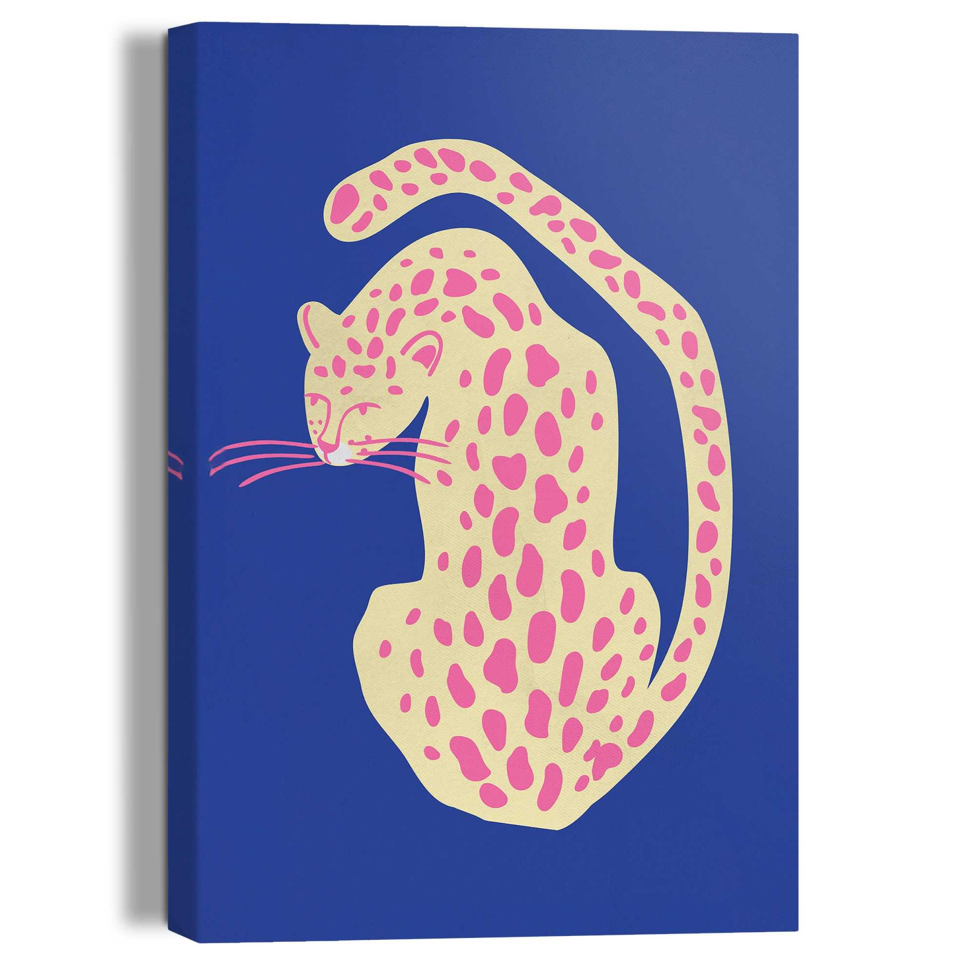 Reinders Leinwandbild "Blue Pink Cat" günstig online kaufen