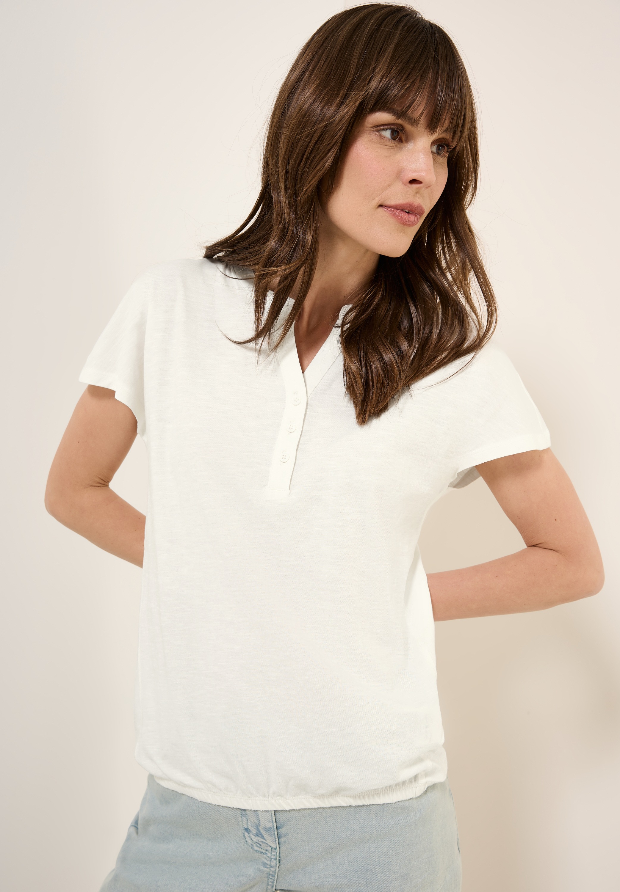 Cecil Tunikashirt aus reiner Baumwolle günstig online kaufen