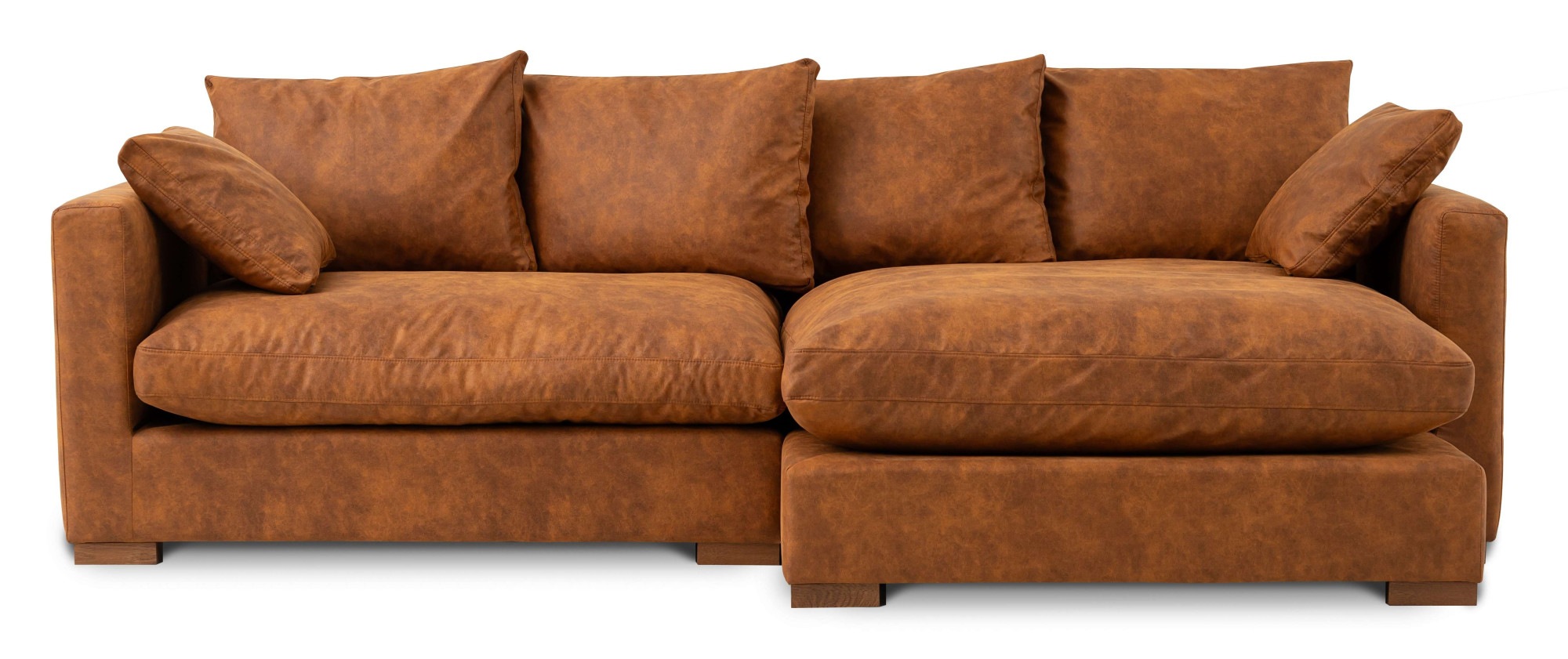 Home affaire Ecksofa "Coray", Breite 266 cm, extra weich und kuschelig, mit günstig online kaufen