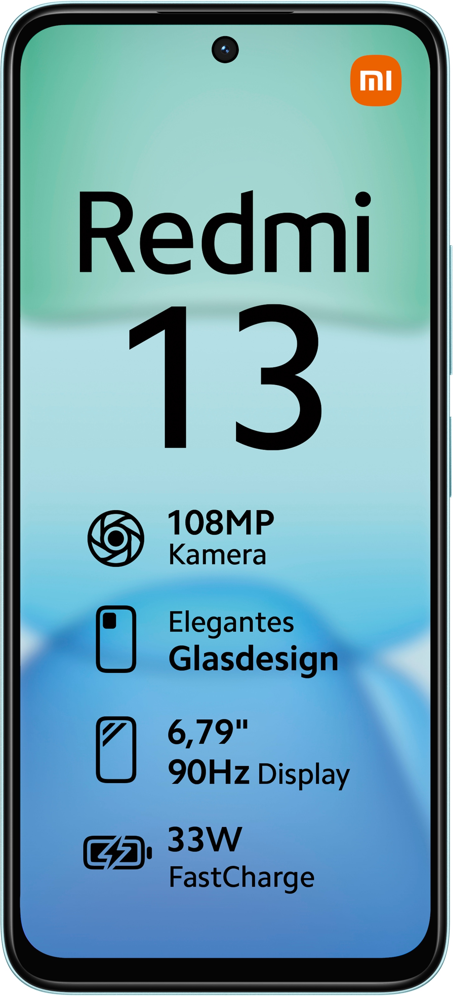 Xiaomi Smartphone »Redmi 13 6+128 GB«, ocean blue