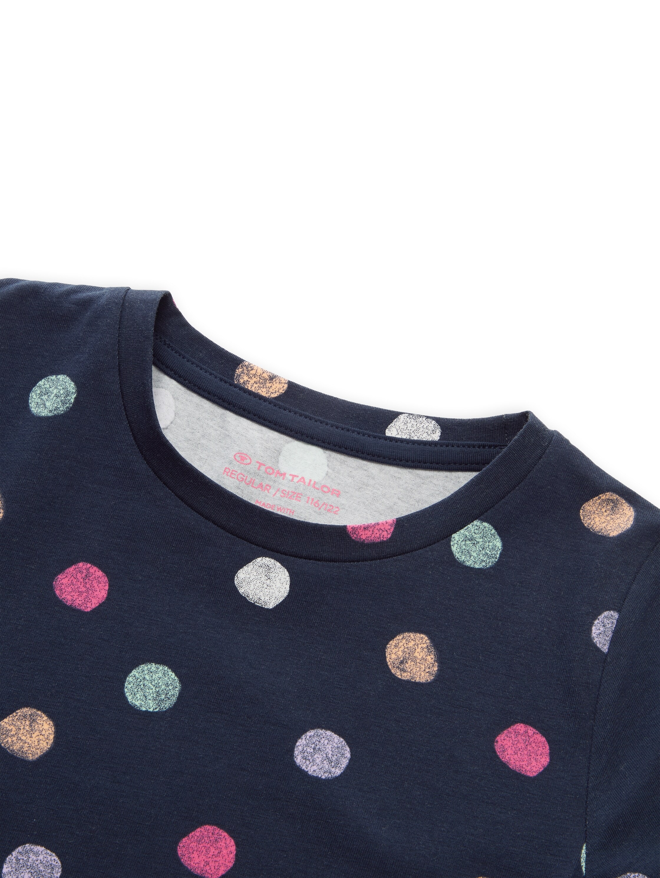 TOM TAILOR T-Shirt mit All-Over Print