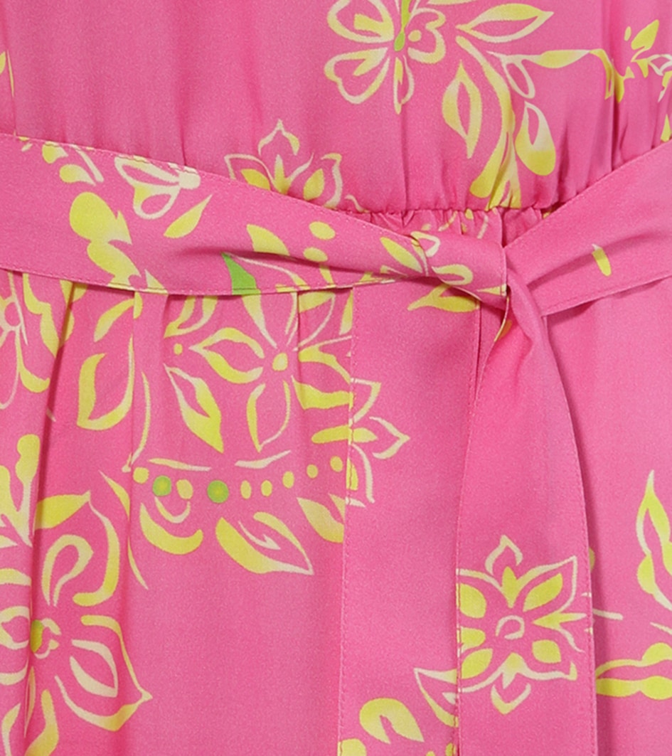 Aniston CASUAL Sommerkleid, mit farbenfrohen, grafischen Blumendruck